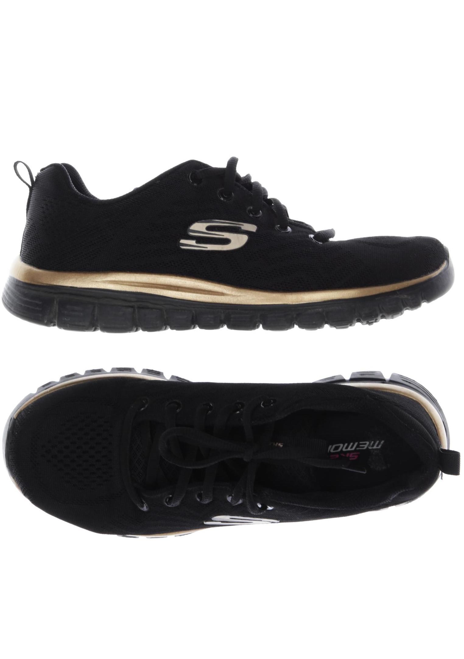 

Skechers Damen Sneakers, schwarz, Gr. 38