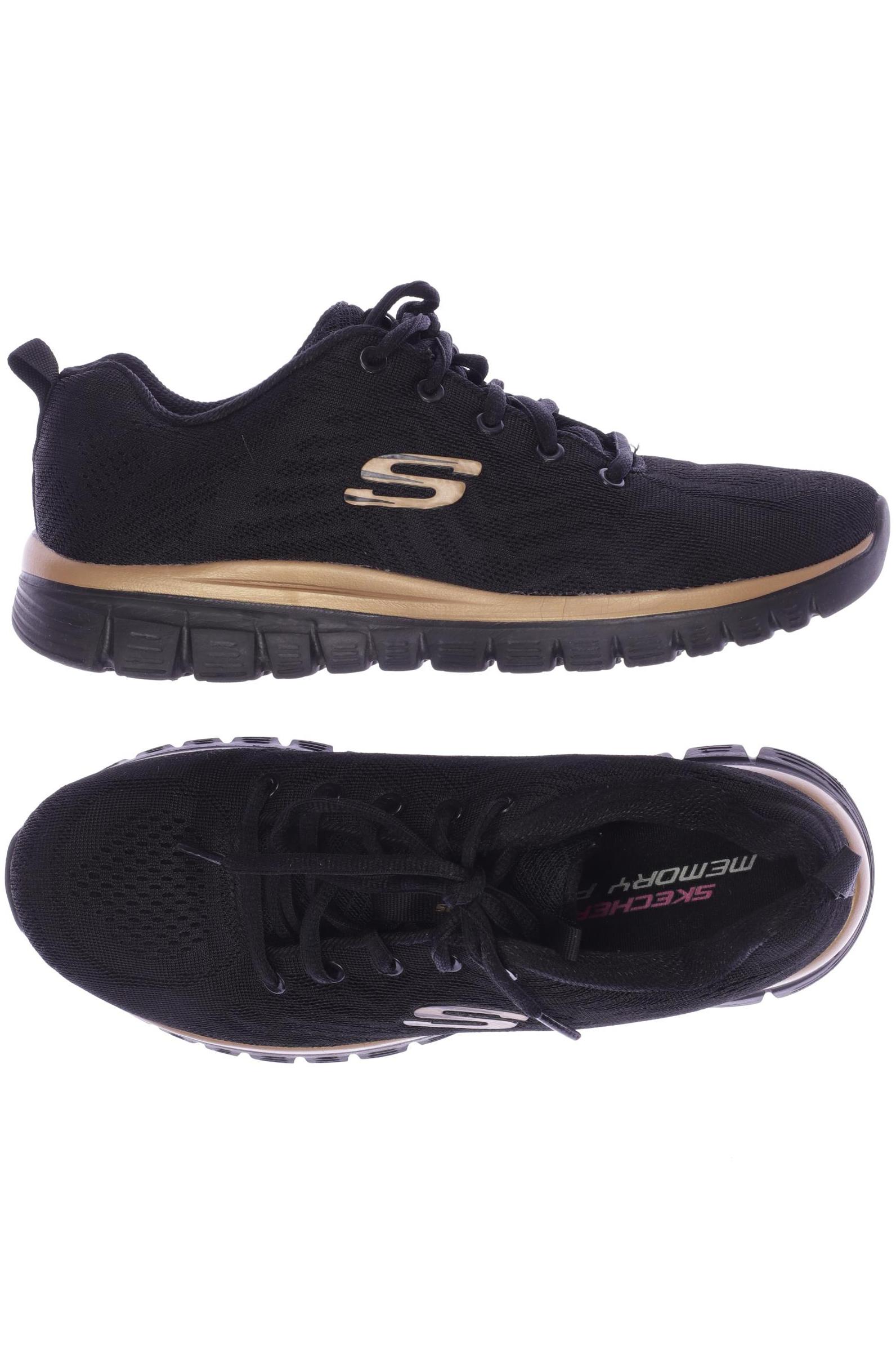 

Skechers Damen Sneakers, schwarz, Gr. 37.5
