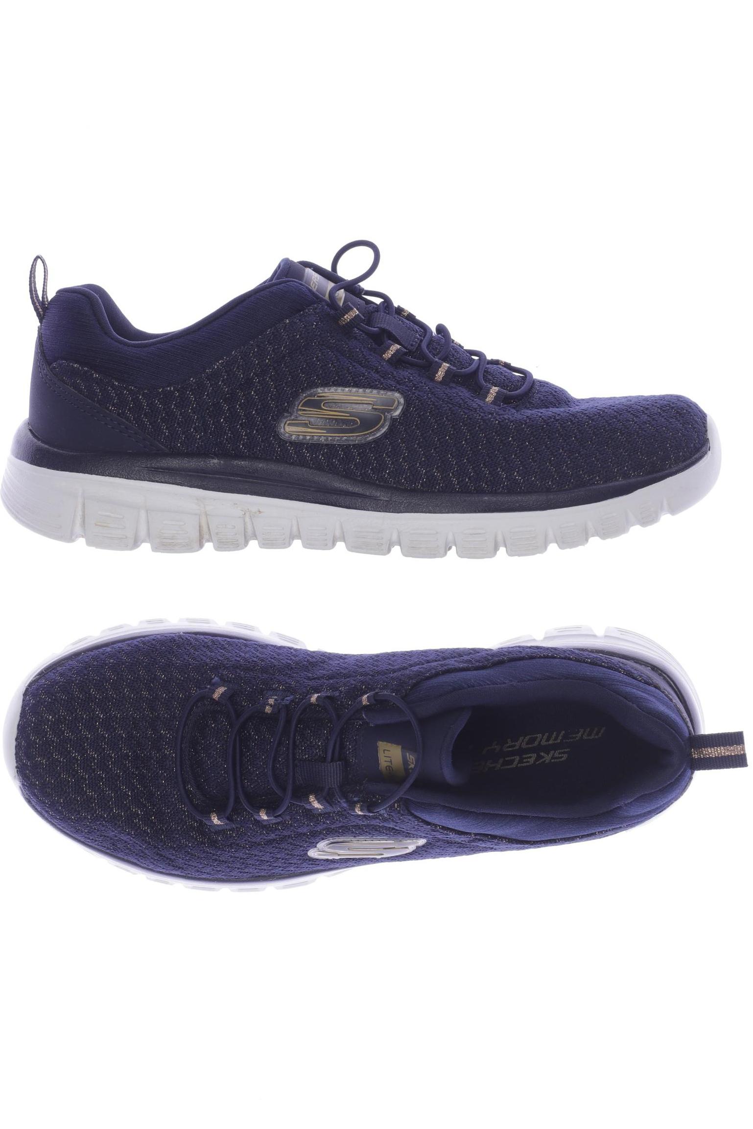 

SKECHERS Damen Sneakers, marineblau