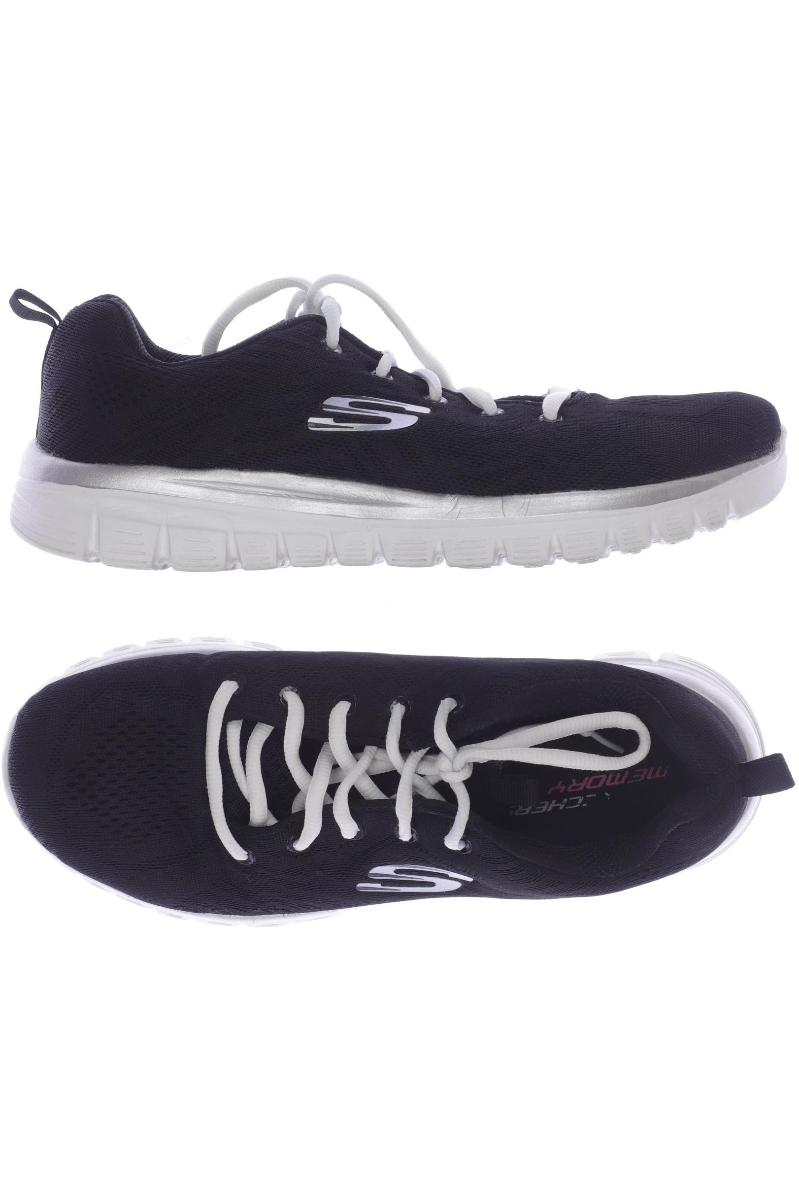 

SKECHERS Damen Sneakers, schwarz