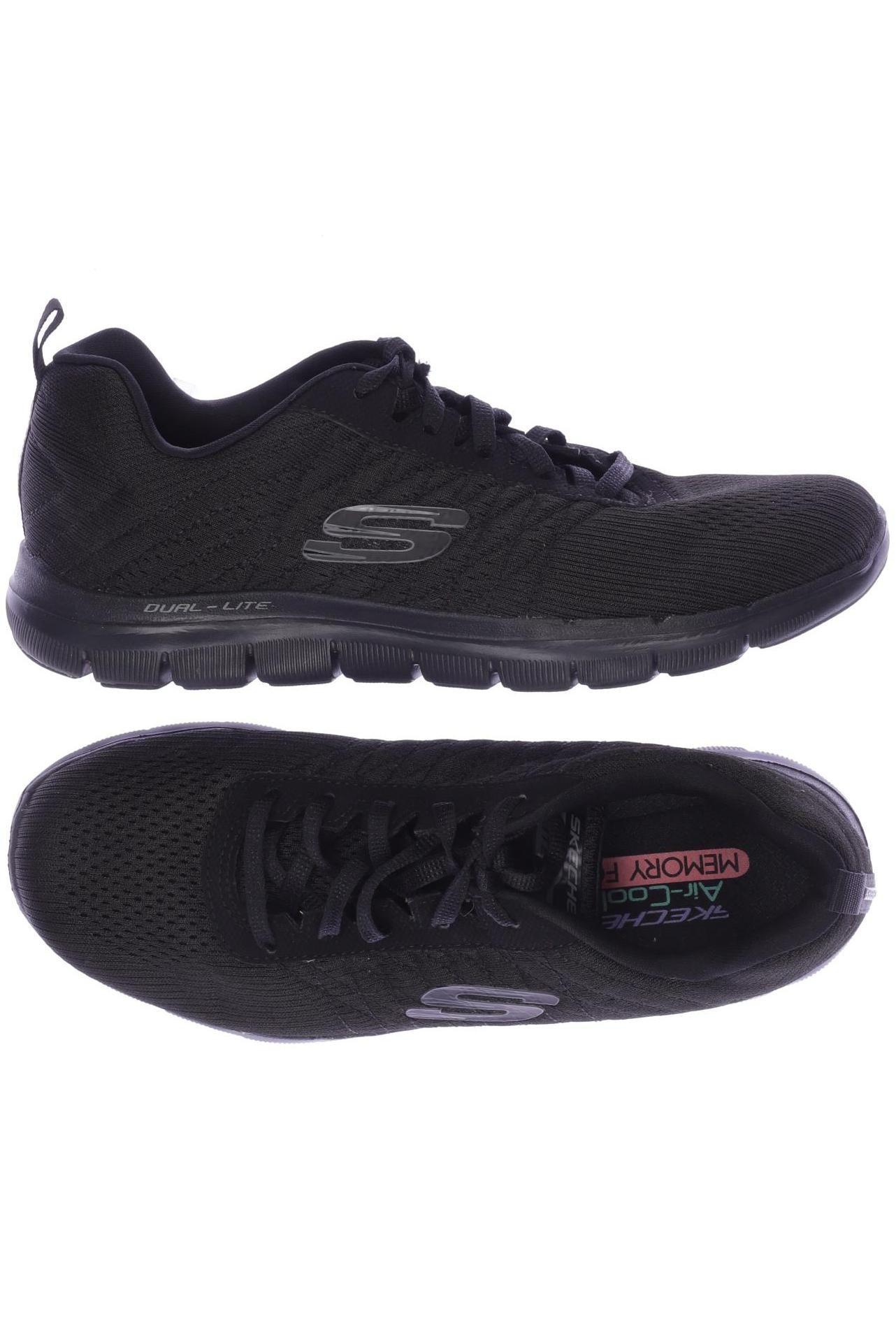 

Skechers Damen Sneakers, schwarz, Gr. 38