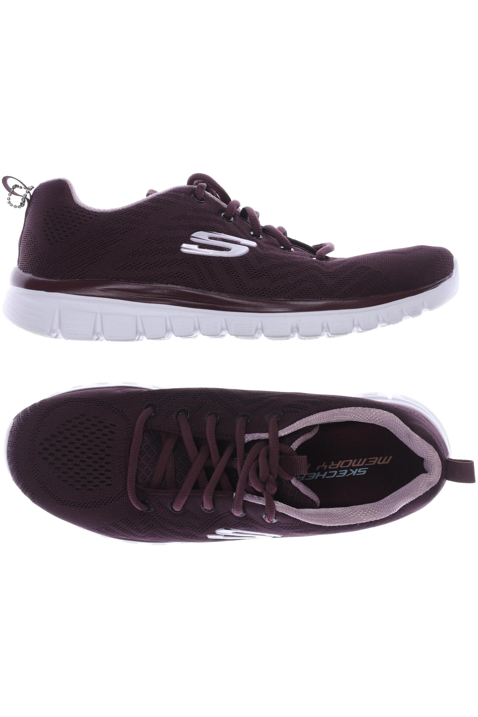 

SKECHERS Damen Sneakers, bordeaux