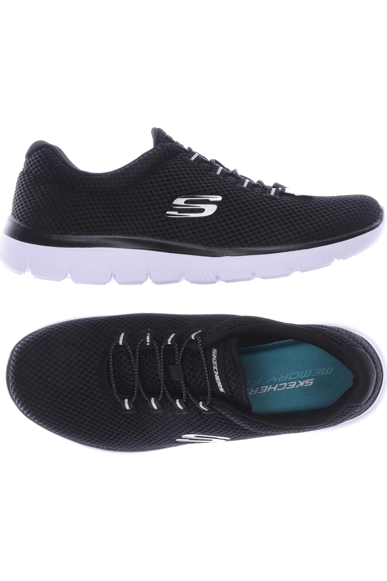 

SKECHERS Damen Sneakers, schwarz