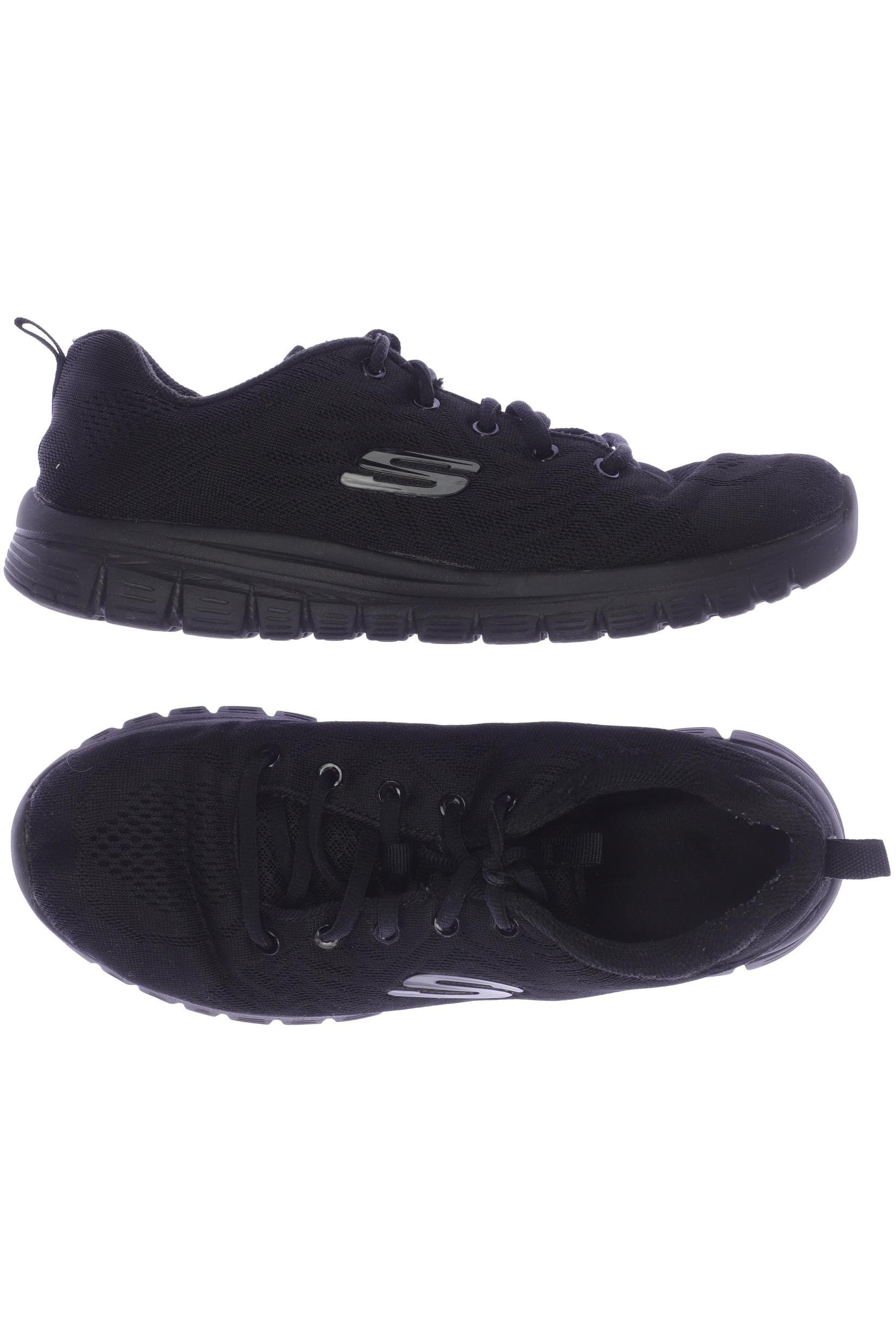 

SKECHERS Damen Sneakers, schwarz