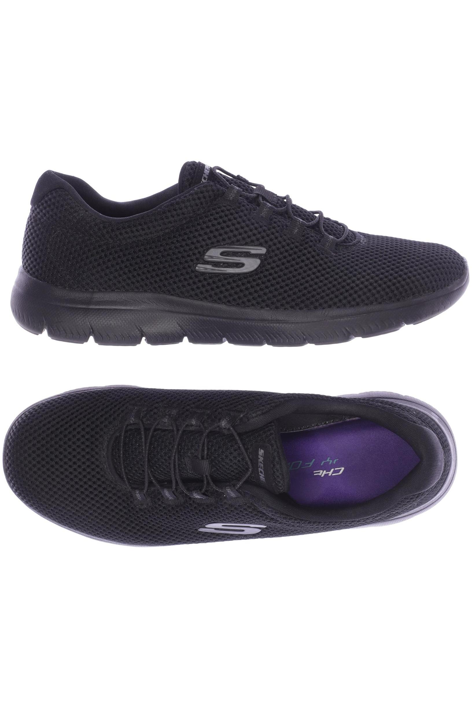 

SKECHERS Damen Sneakers, schwarz