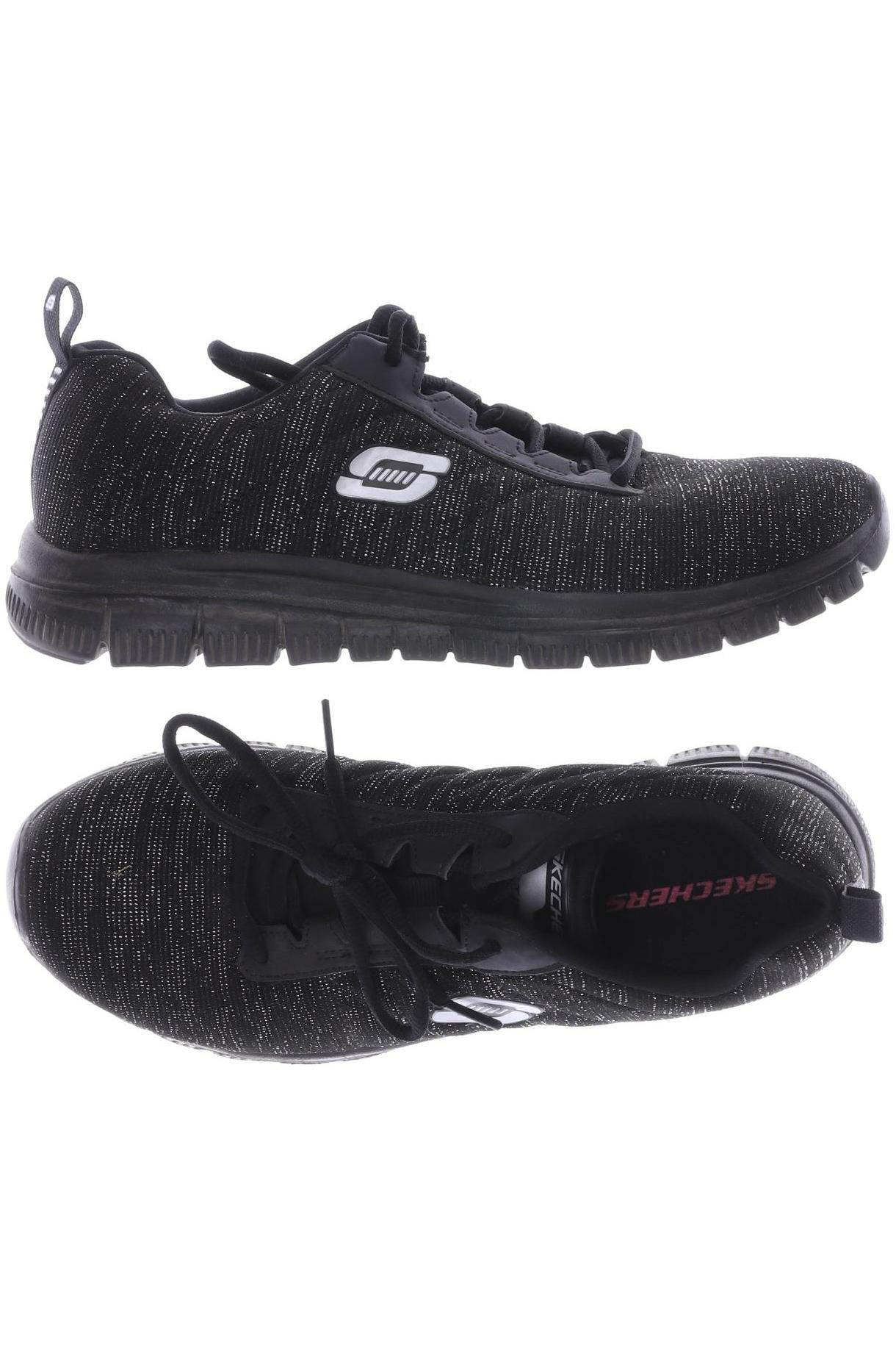 

SKECHERS Damen Sneakers, schwarz