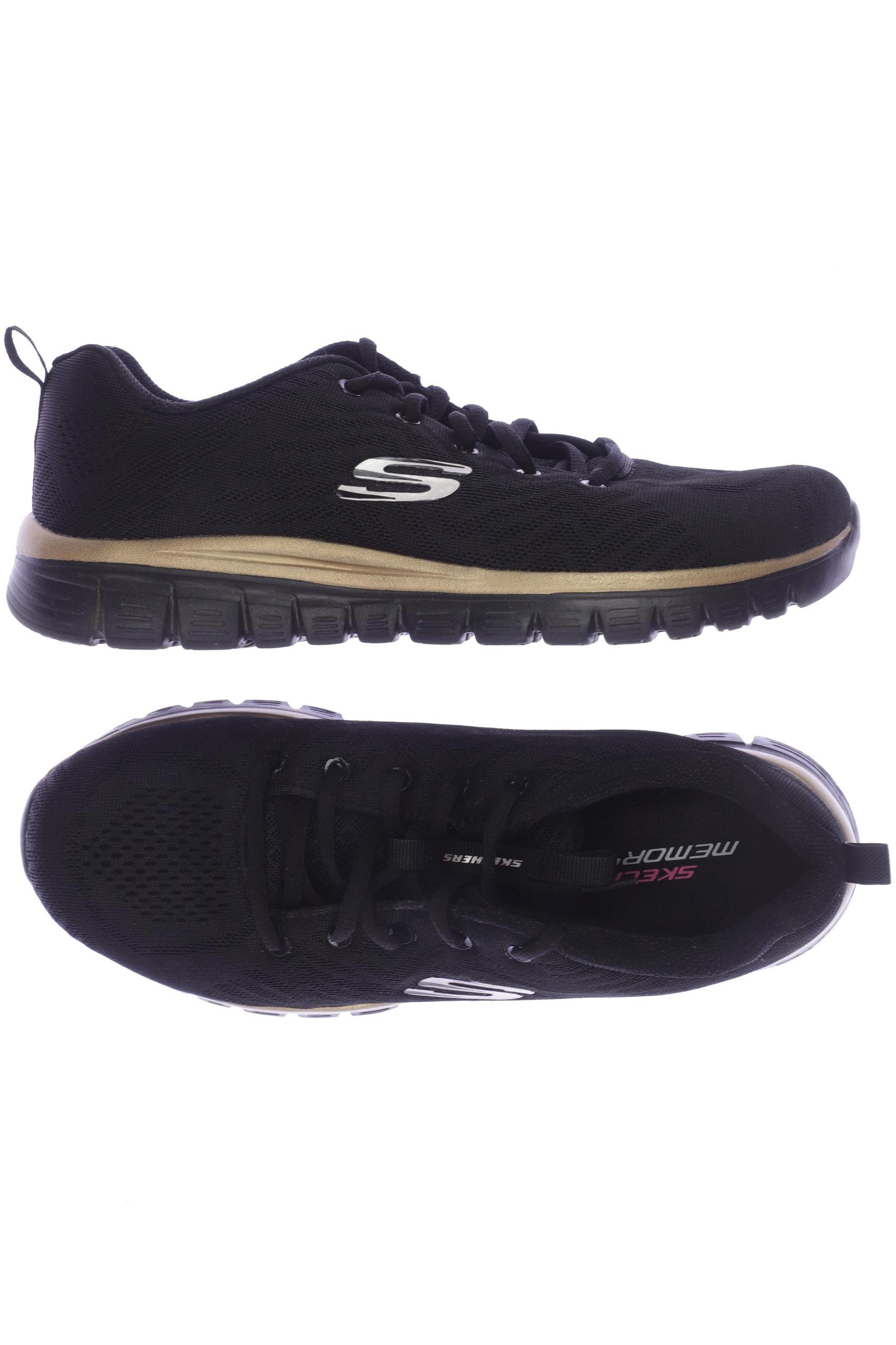 

SKECHERS Damen Sneakers, schwarz
