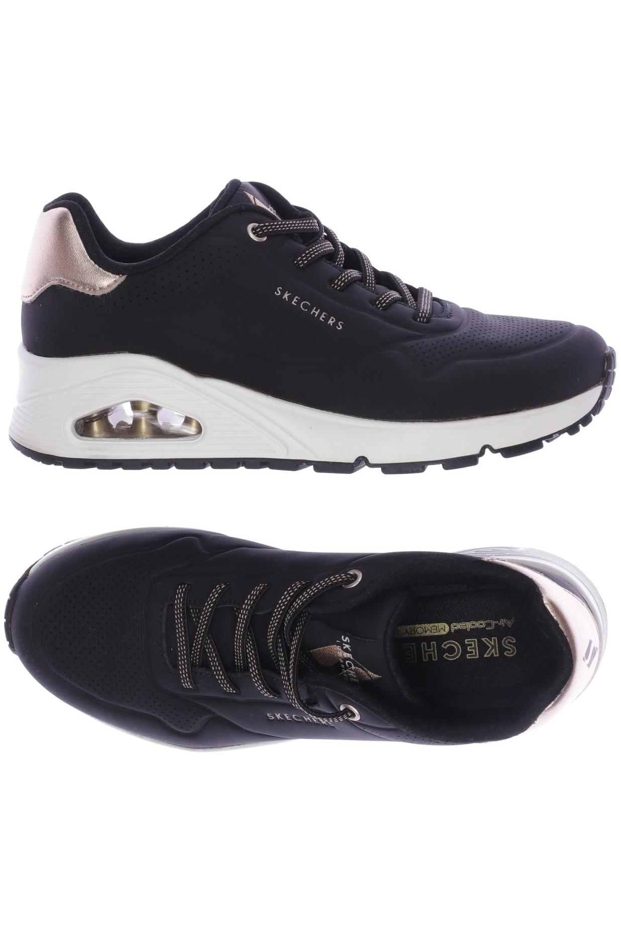 

SKECHERS Damen Sneakers, schwarz