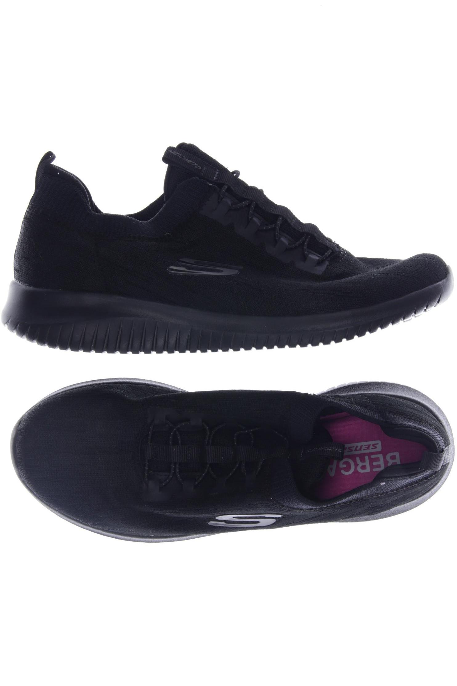 

SKECHERS Damen Sneakers, schwarz