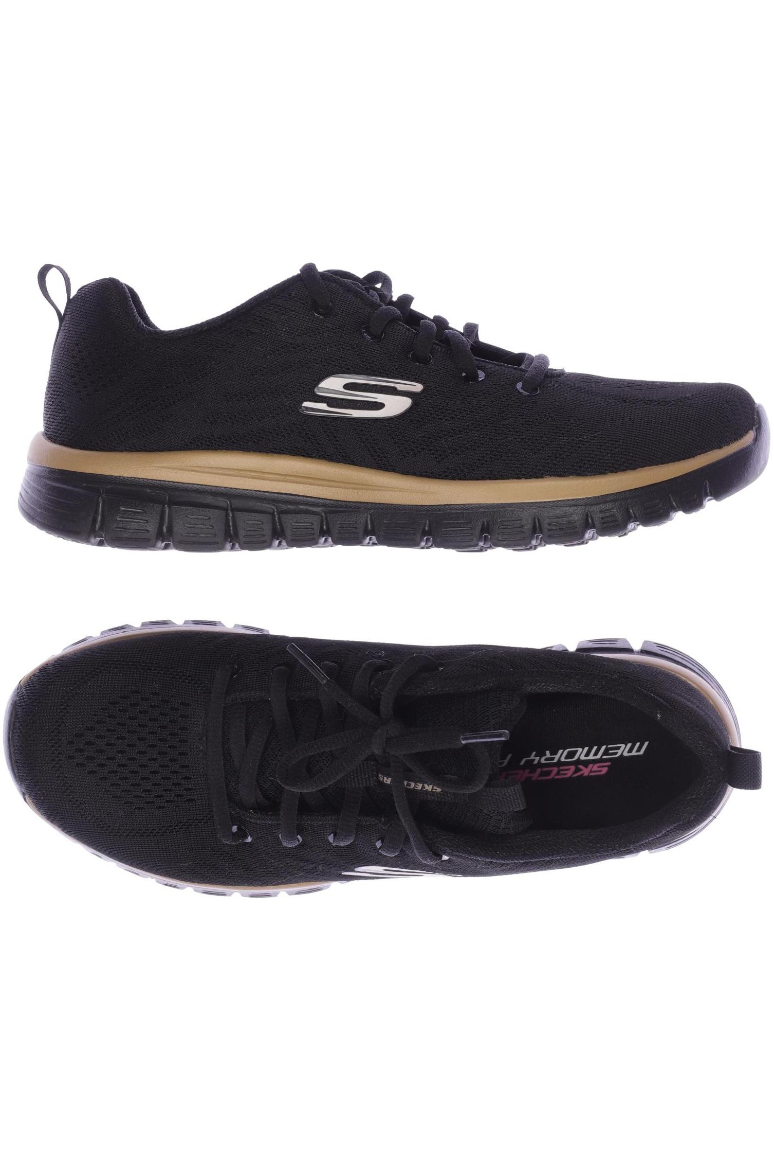

Skechers Damen Sneakers, schwarz, Gr. 38.5
