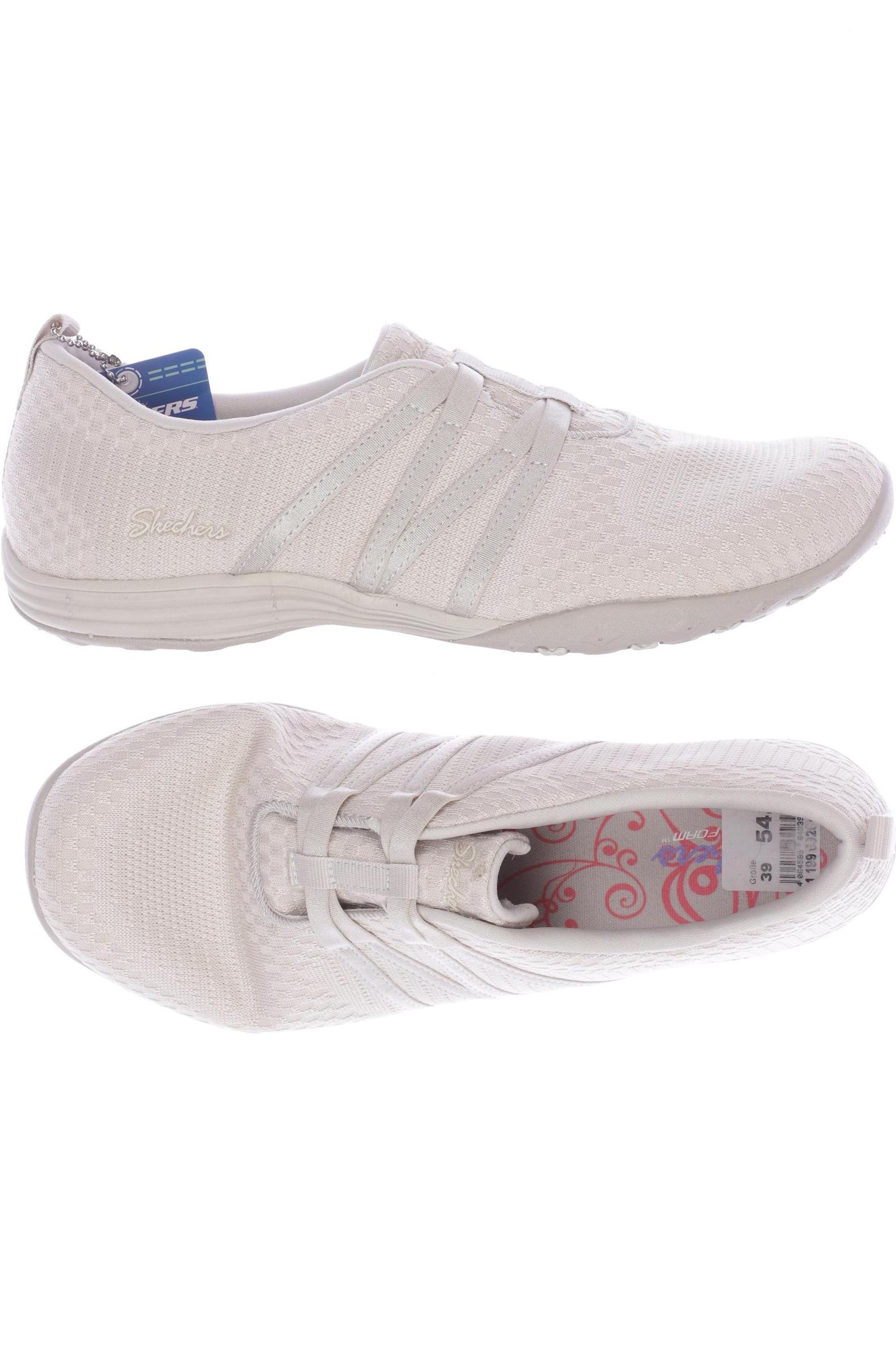 

SKECHERS Damen Sneakers, cremeweiß