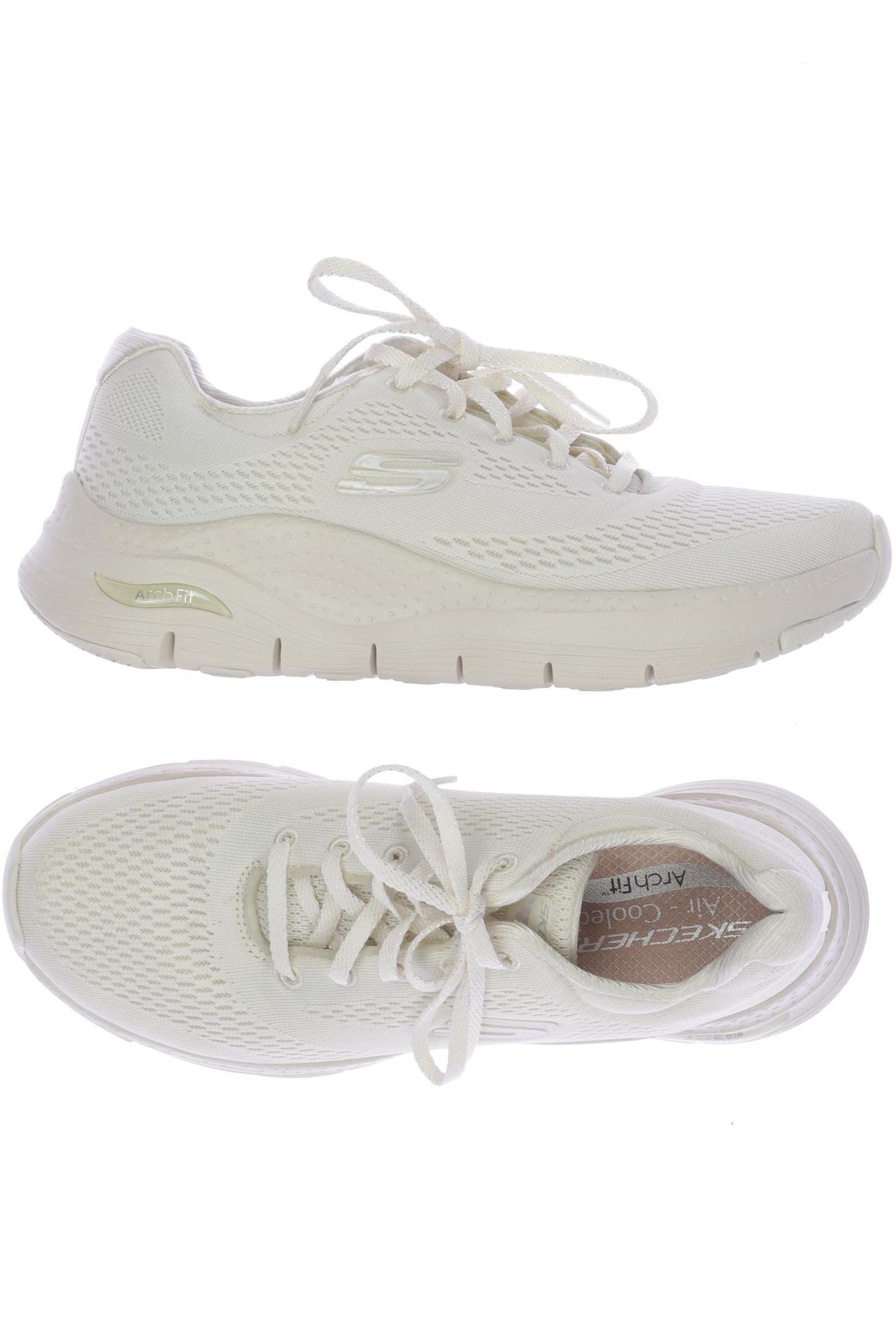 

Skechers Damen Sneakers, cremeweiß, Gr. 37.5
