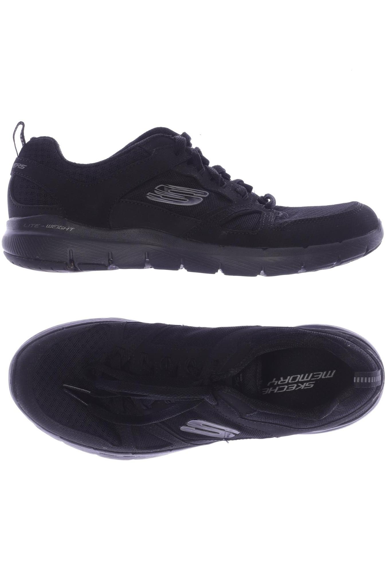 

SKECHERS Damen Sneakers, schwarz