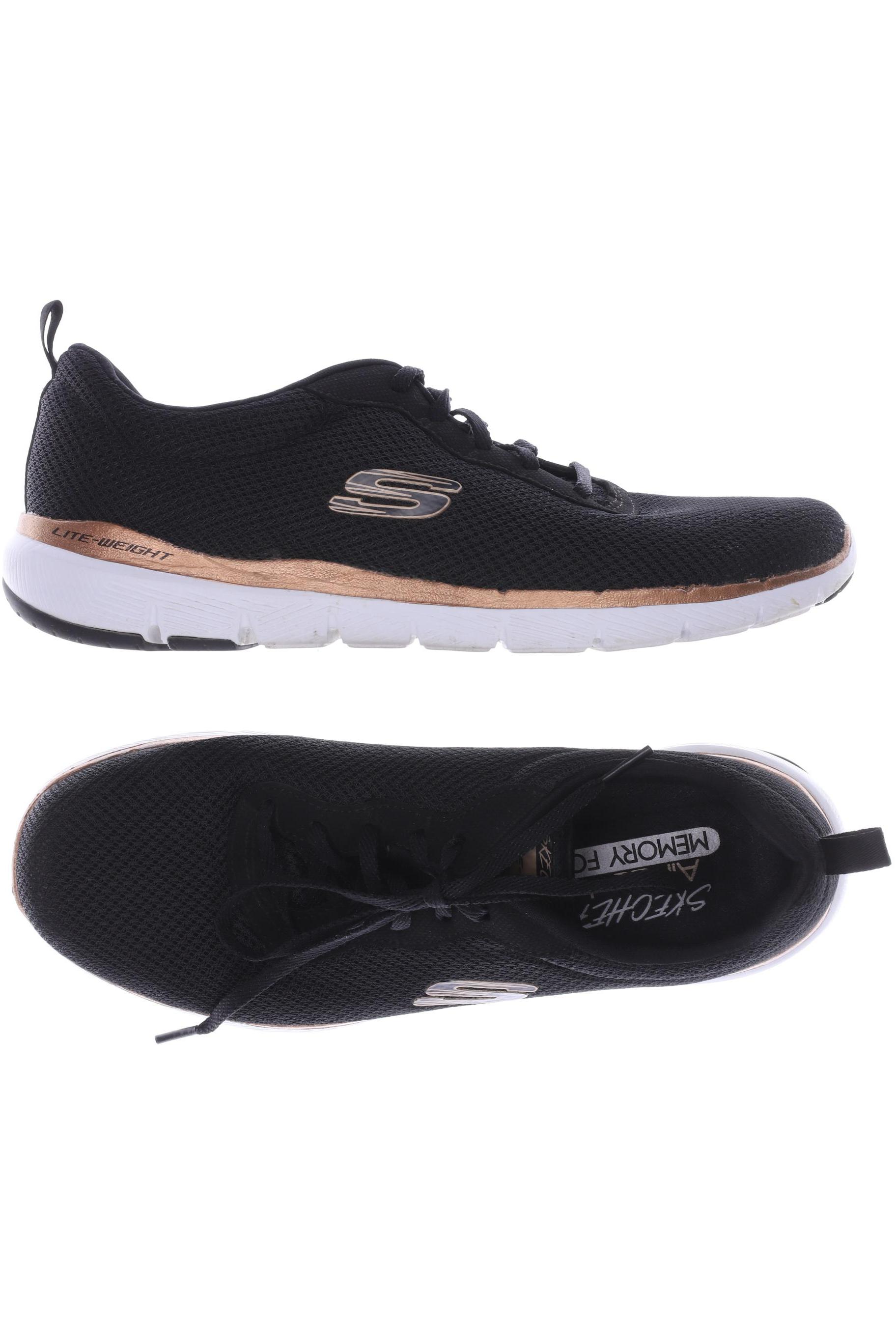 

SKECHERS Damen Sneakers, schwarz