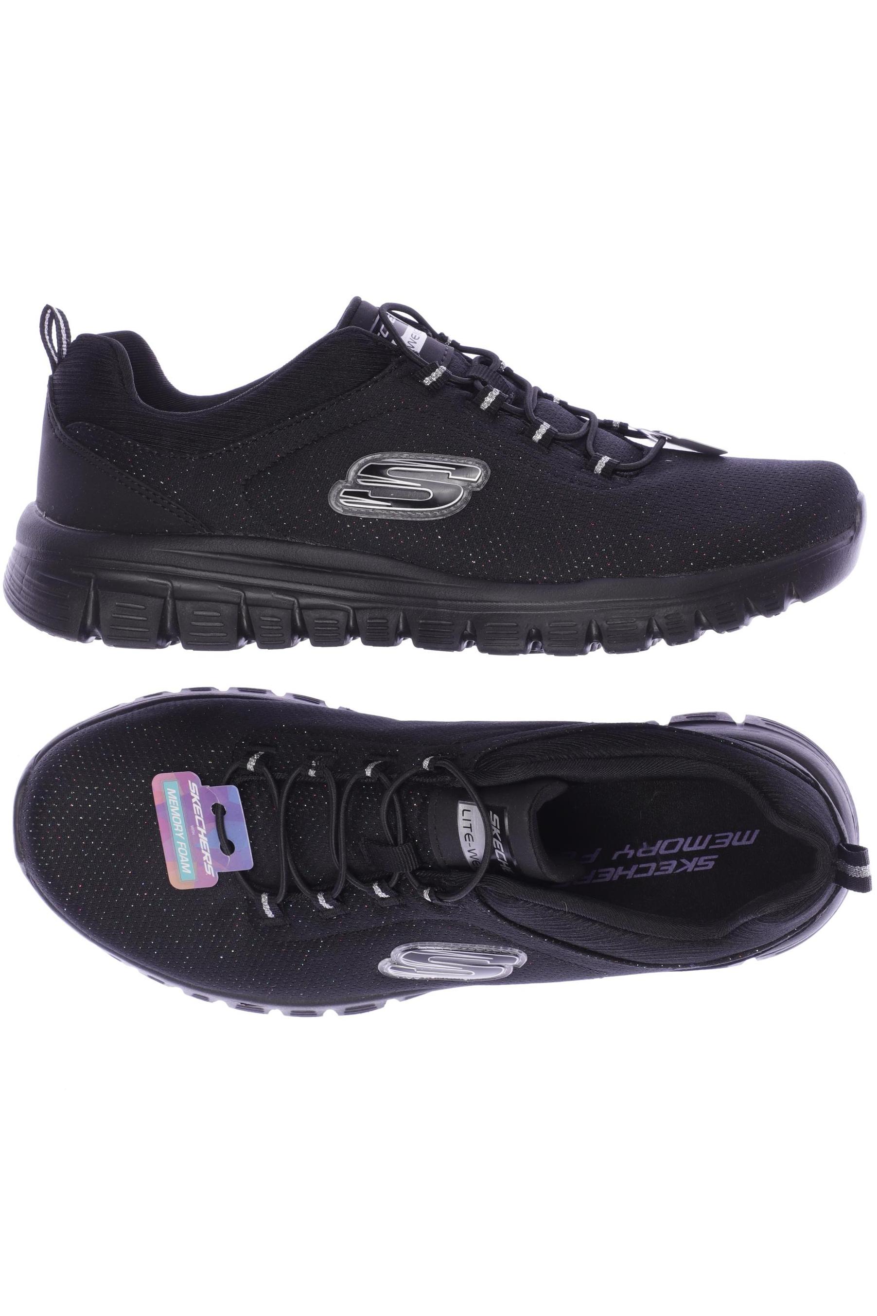 

Skechers Damen Sneakers, schwarz, Gr. 38
