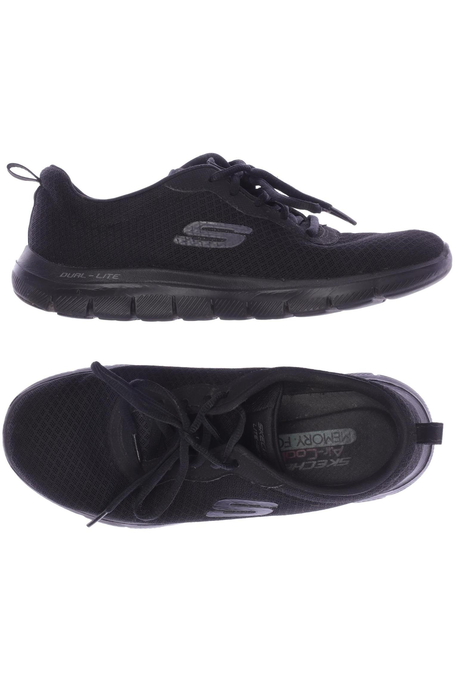 

SKECHERS Damen Sneakers, schwarz