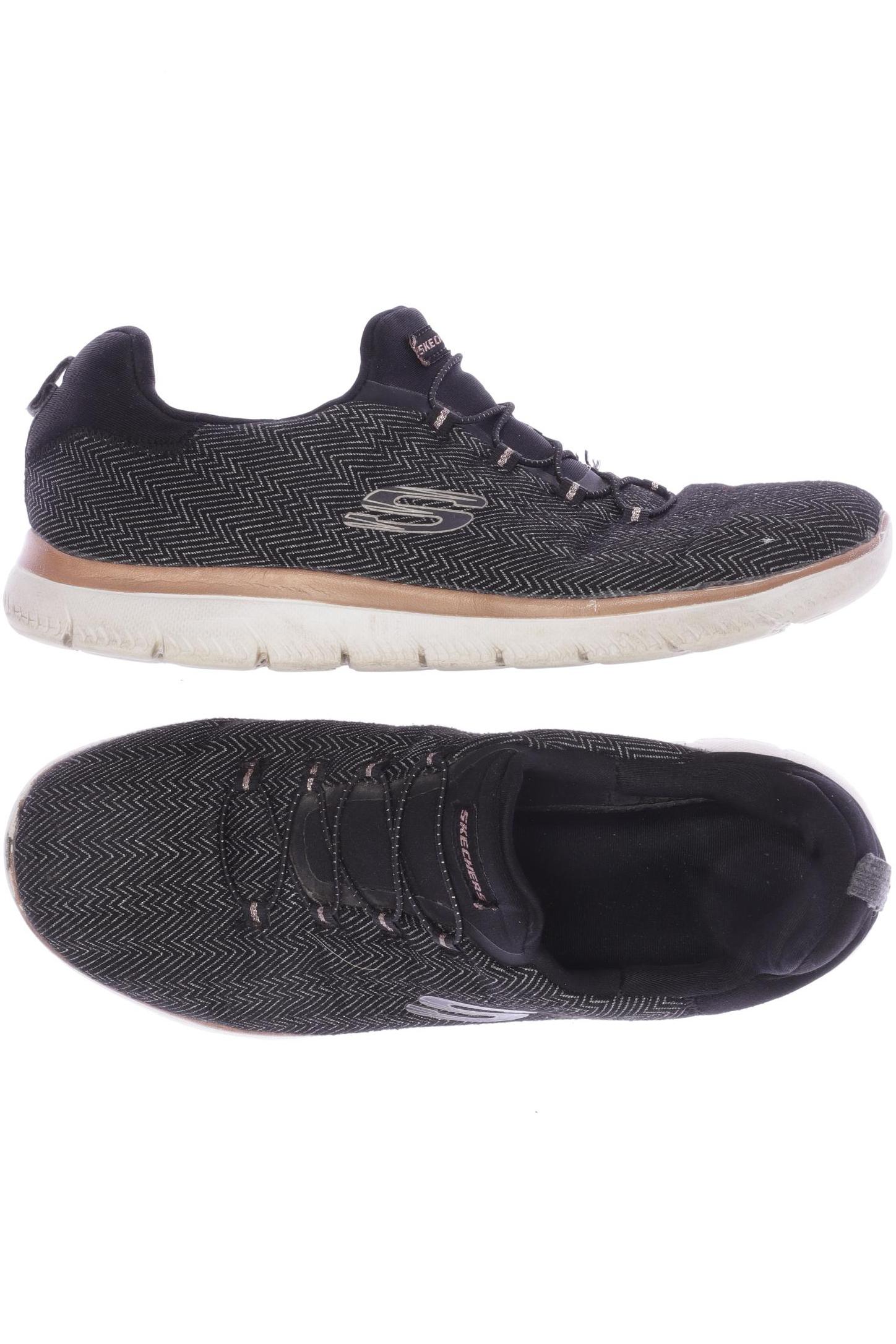 

SKECHERS Damen Sneakers, schwarz