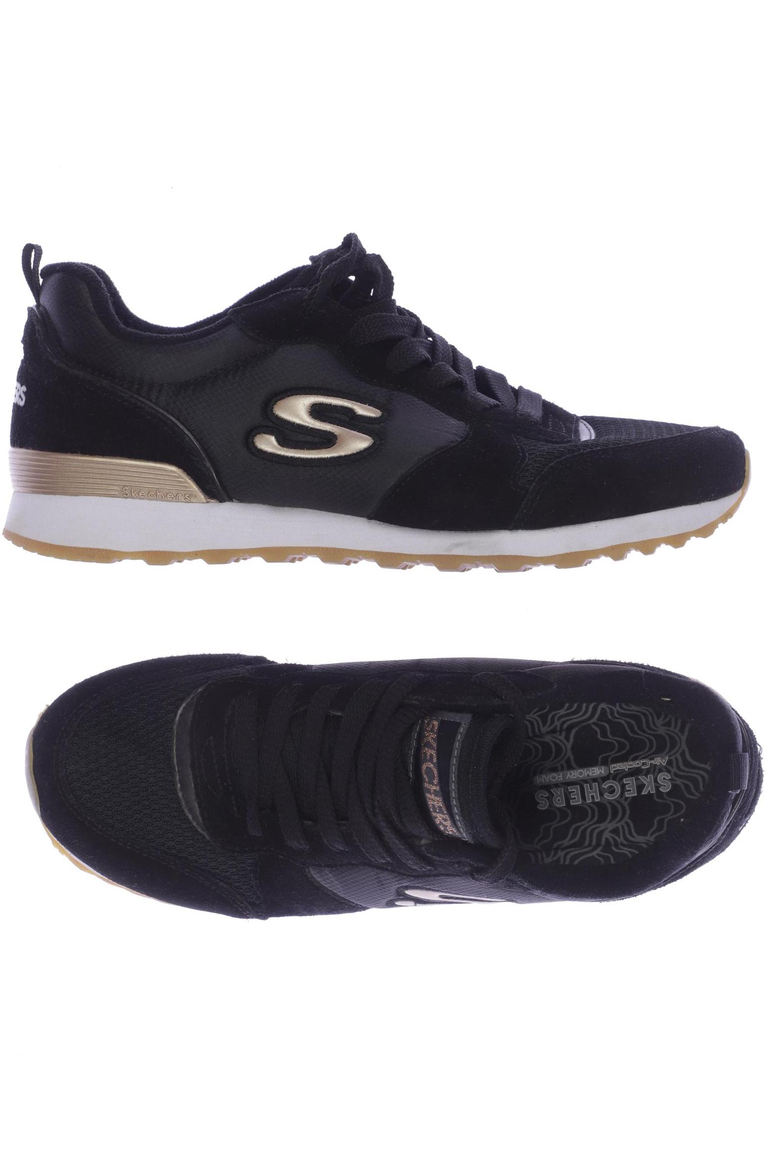 

SKECHERS Damen Sneakers, schwarz