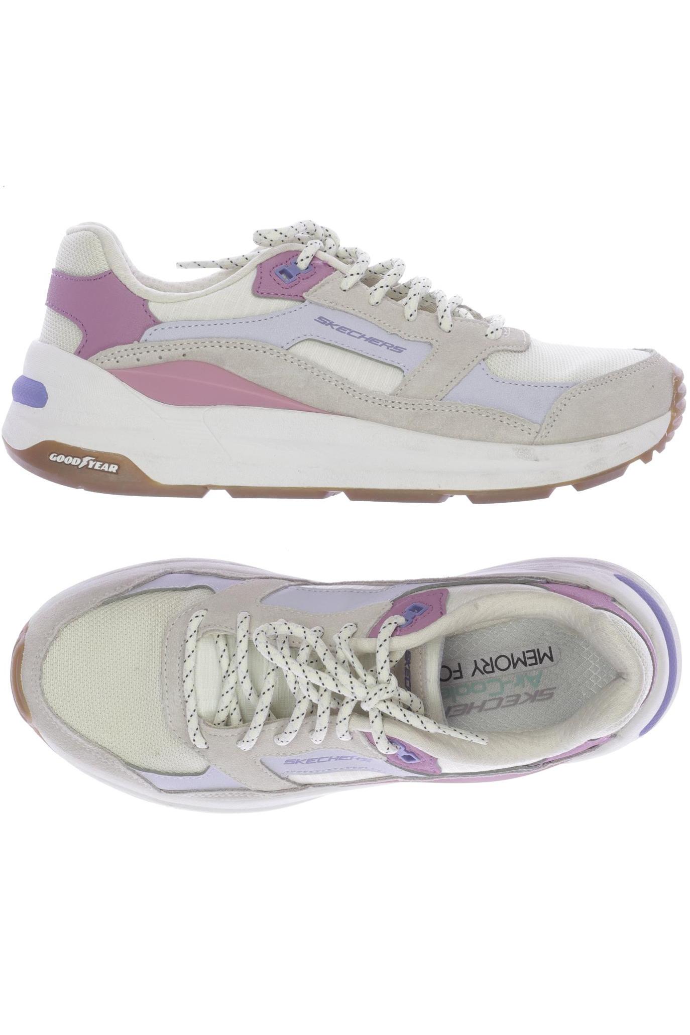 

SKECHERS Damen Sneakers, cremeweiß