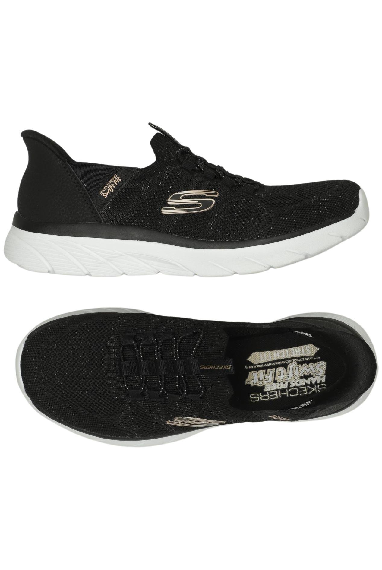 

Skechers Damen Sneakers, schwarz, Gr. 38