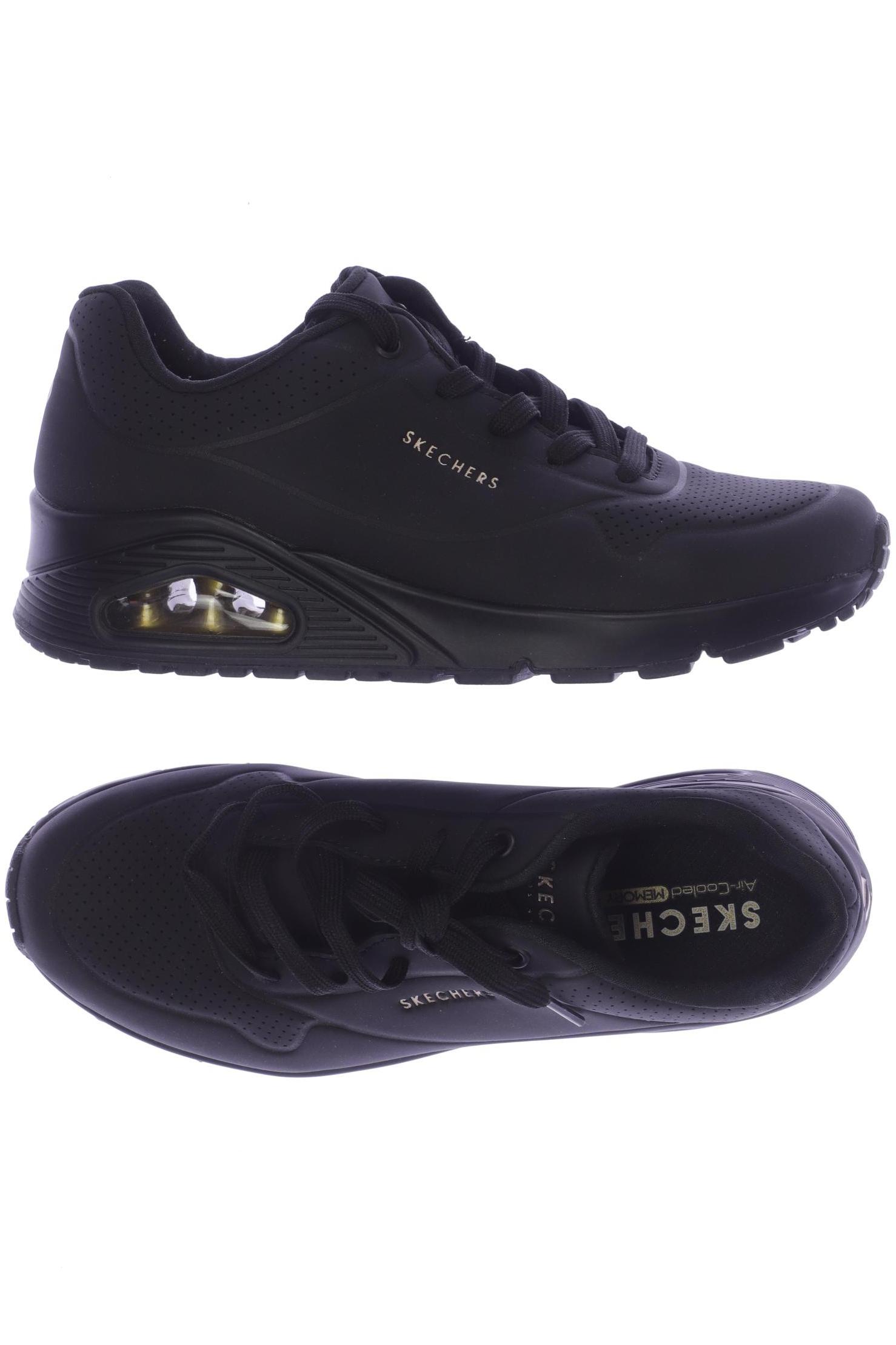 

SKECHERS Damen Sneakers, schwarz