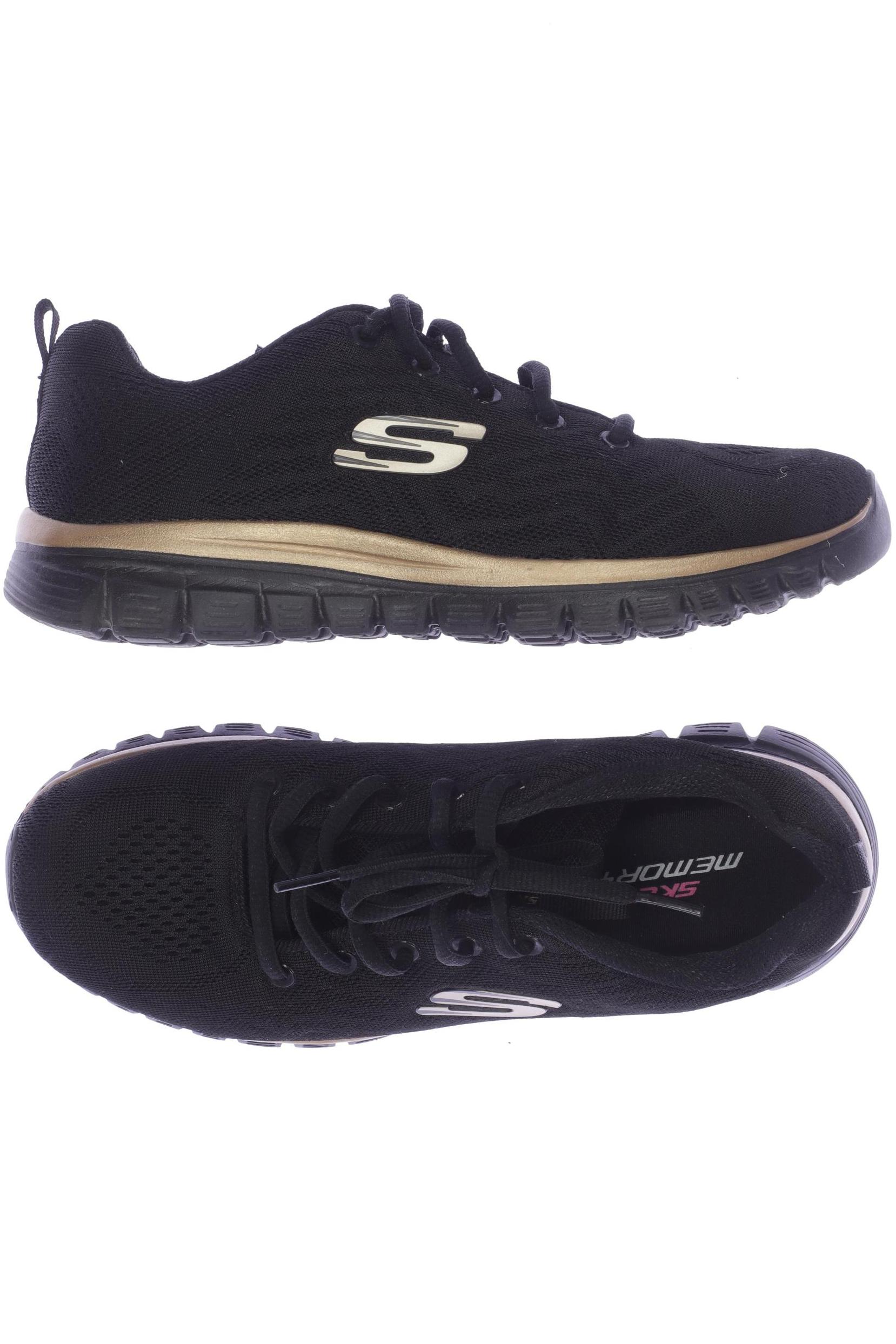 

Skechers Damen Sneakers, schwarz, Gr. 38