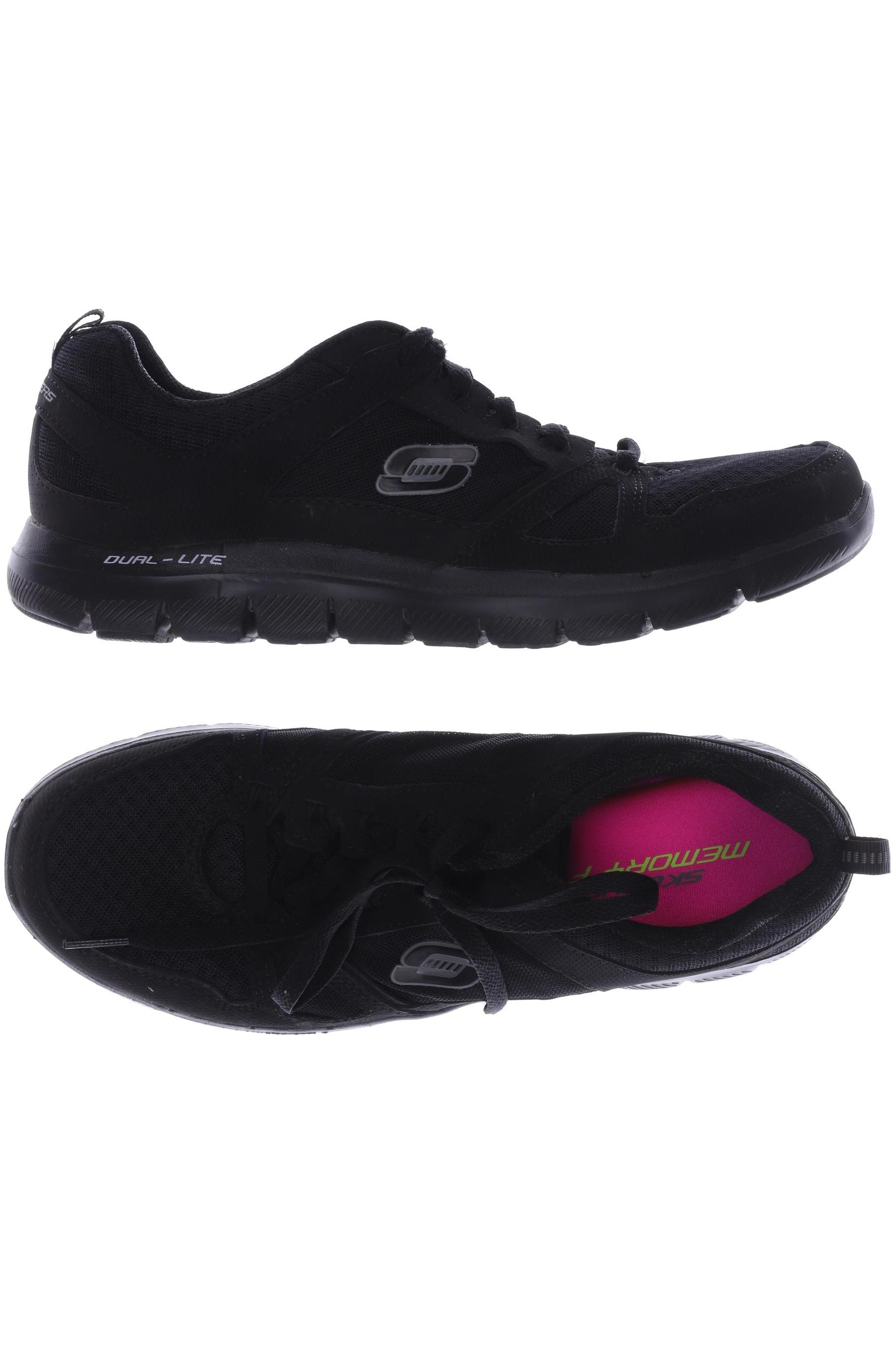 

SKECHERS Damen Sneakers, schwarz