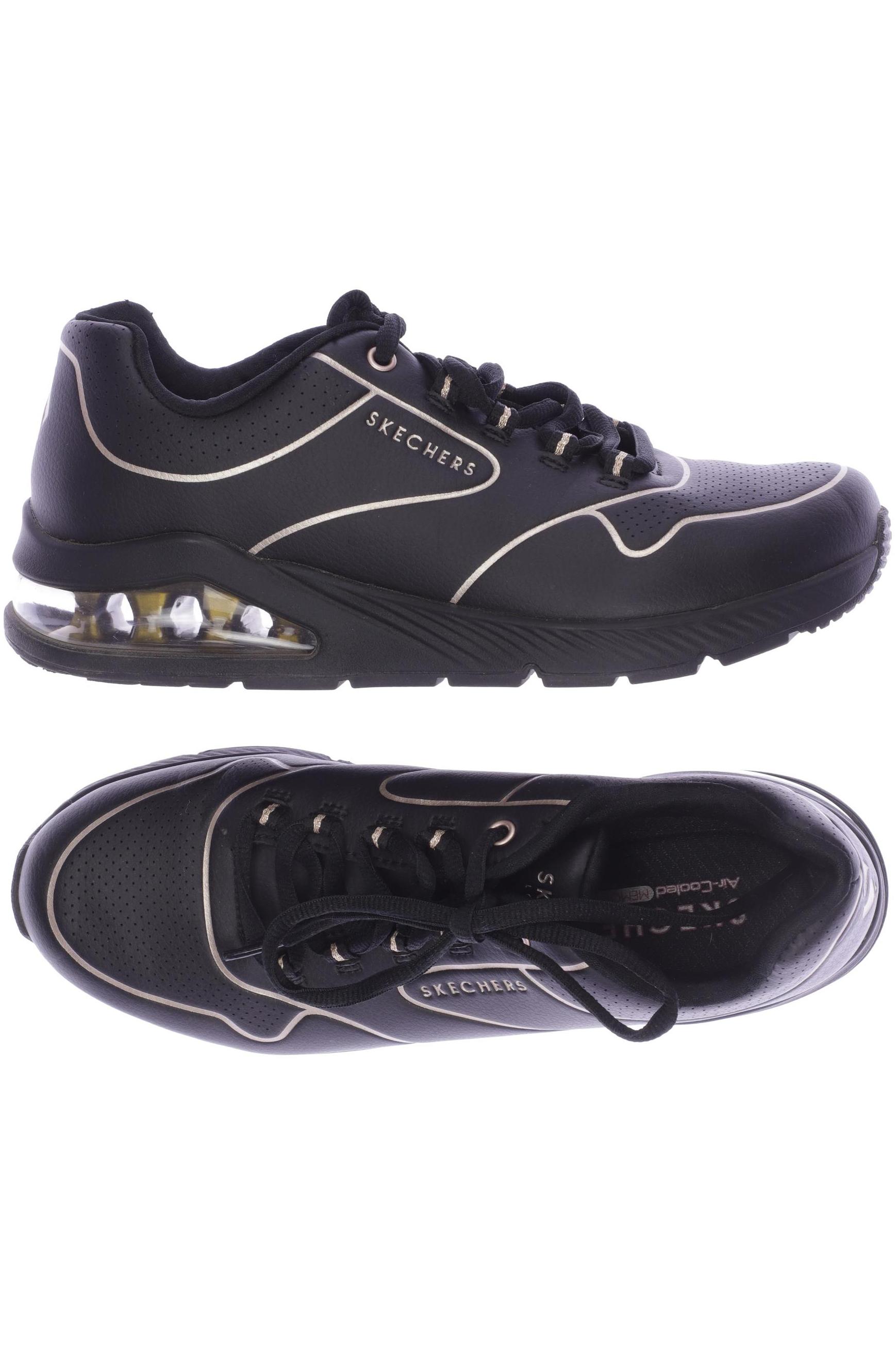 

SKECHERS Damen Sneakers, schwarz