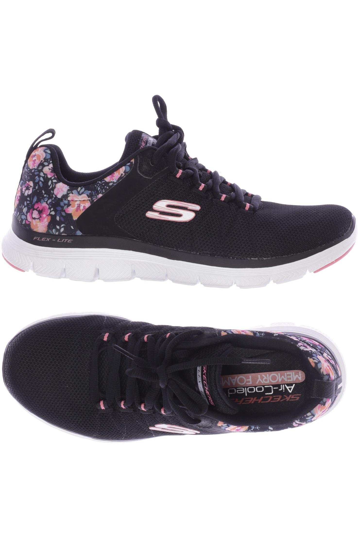 

SKECHERS Damen Sneakers, schwarz