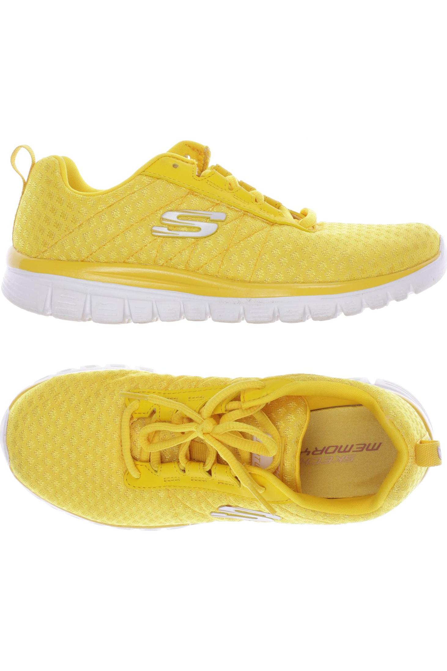 

SKECHERS Damen Sneakers, gelb