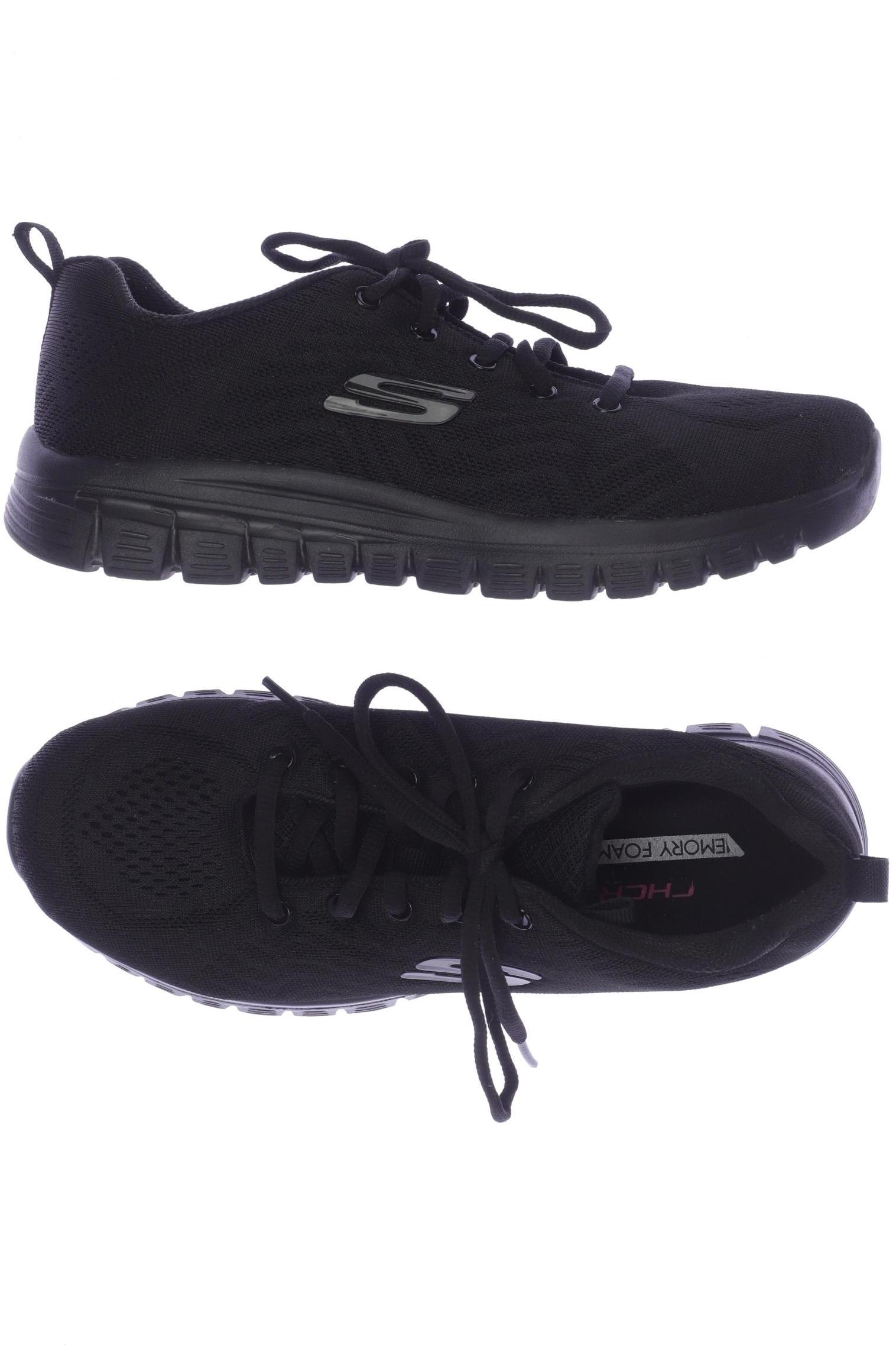 

Skechers Damen Sneakers, schwarz, Gr. 38