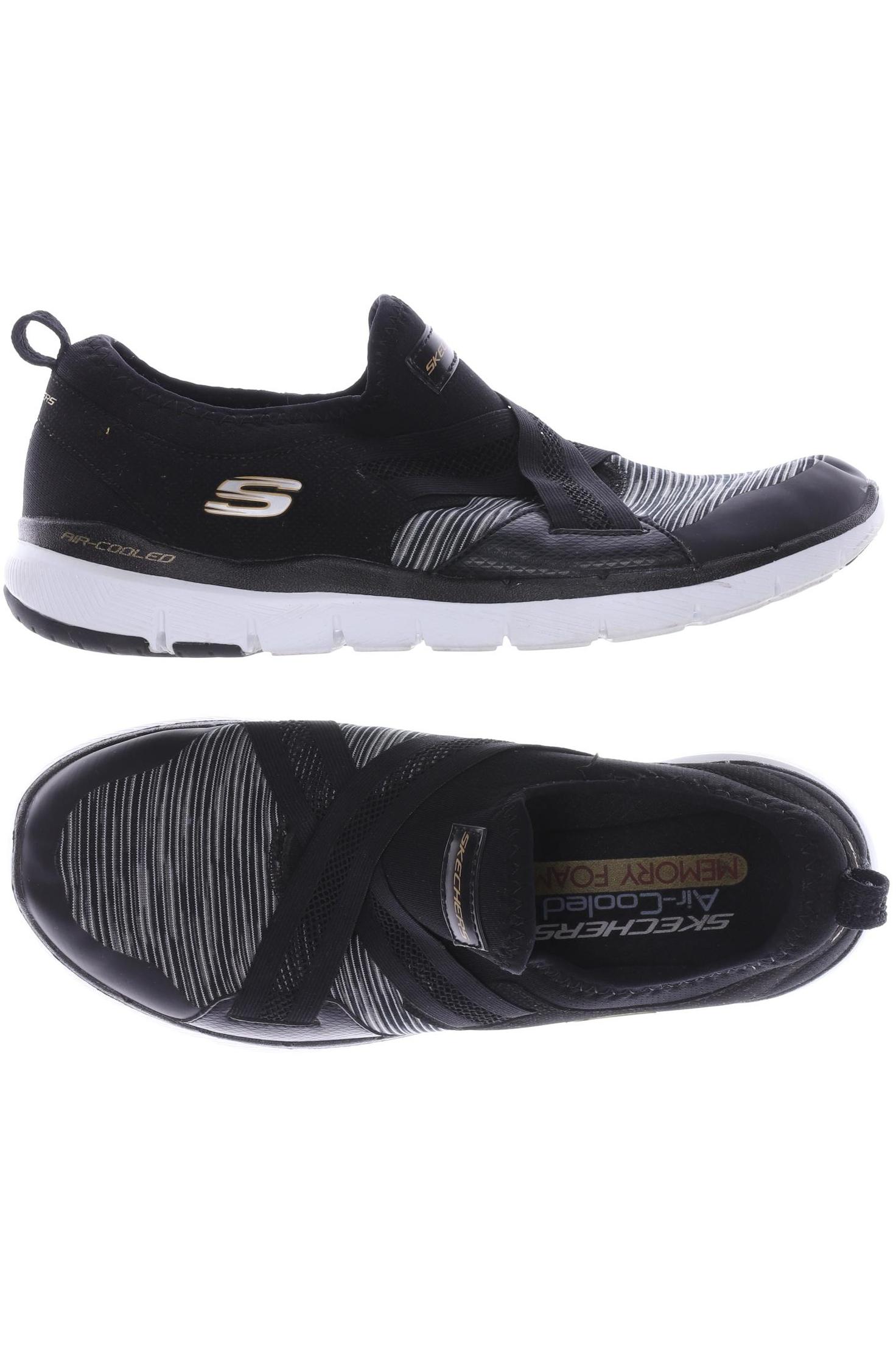 

SKECHERS Damen Sneakers, schwarz