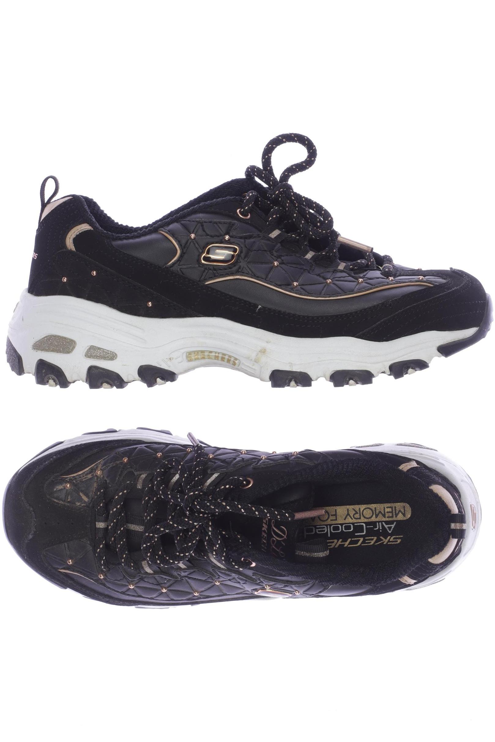 

SKECHERS Damen Sneakers, schwarz