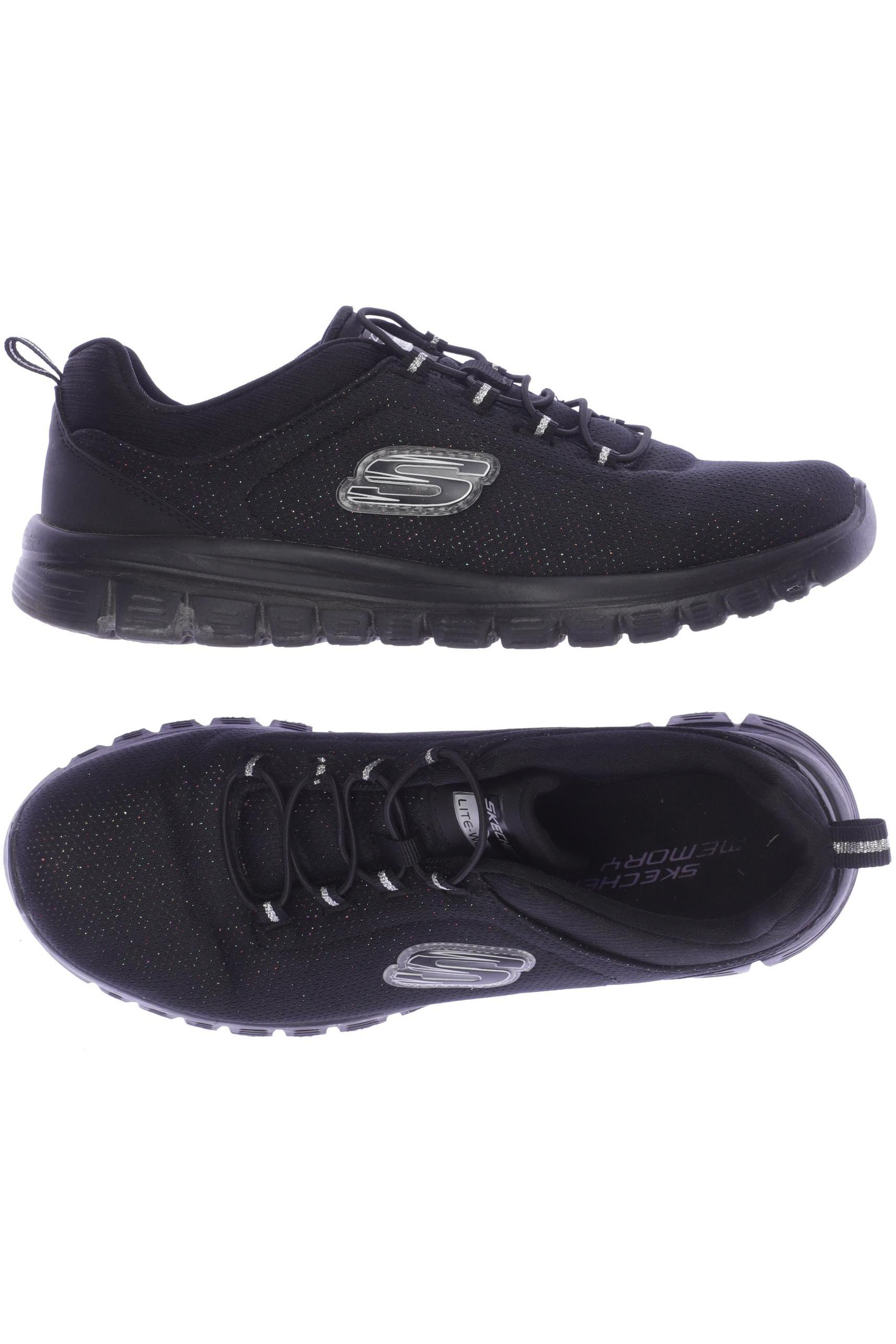 

Skechers Damen Sneakers, schwarz, Gr. 38