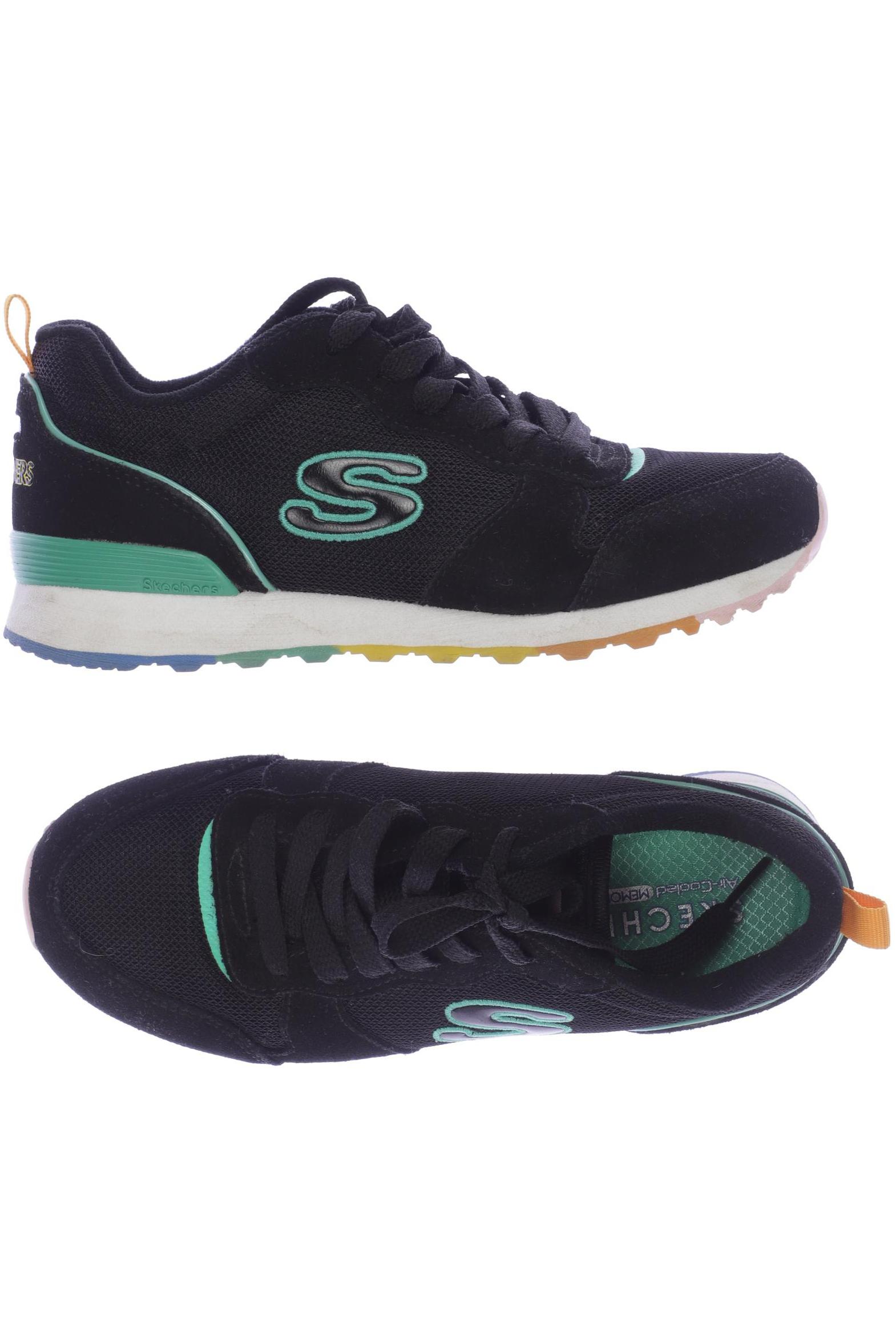 

SKECHERS Damen Sneakers, schwarz