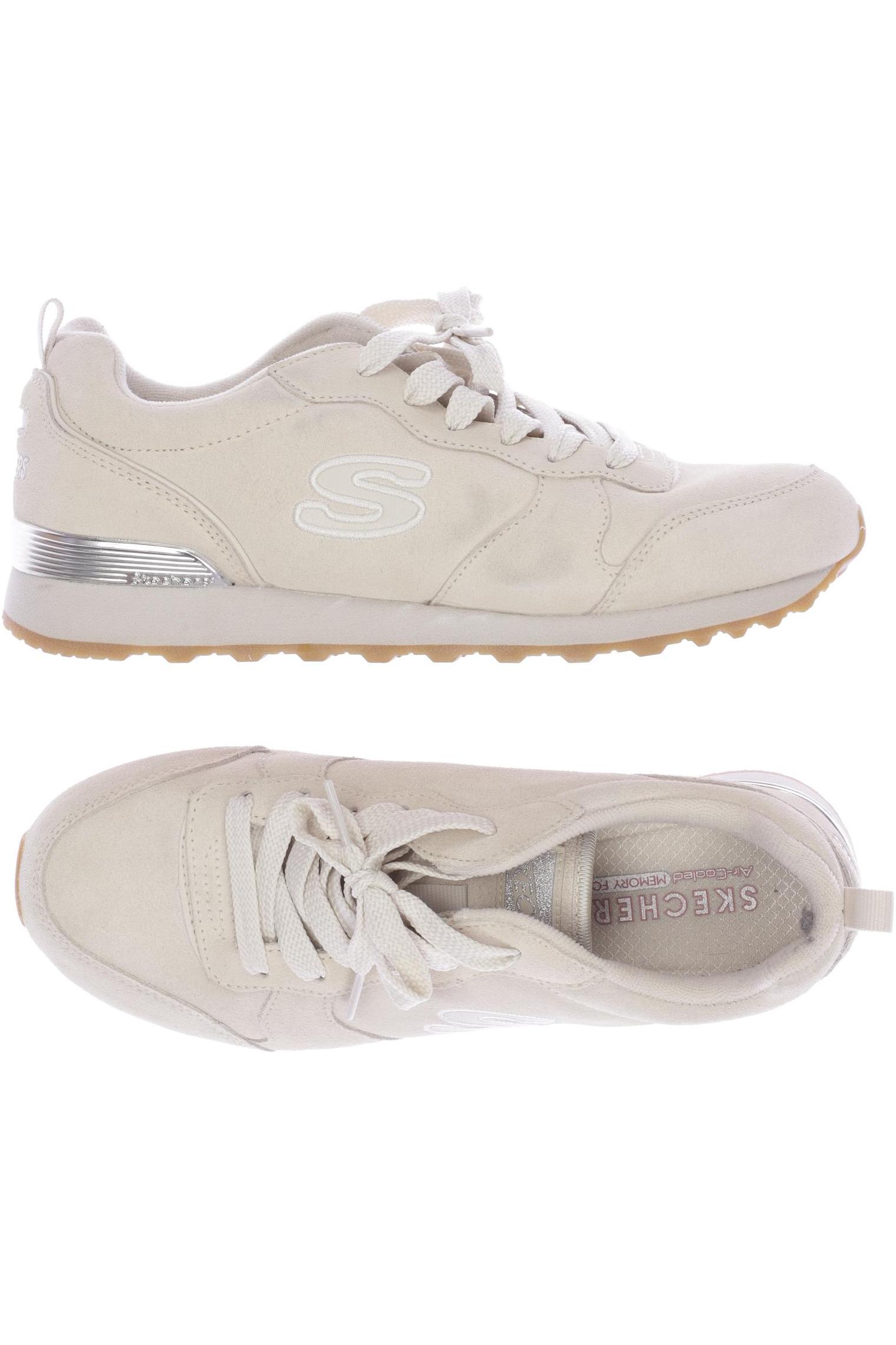 

SKECHERS Damen Sneakers, cremeweiß