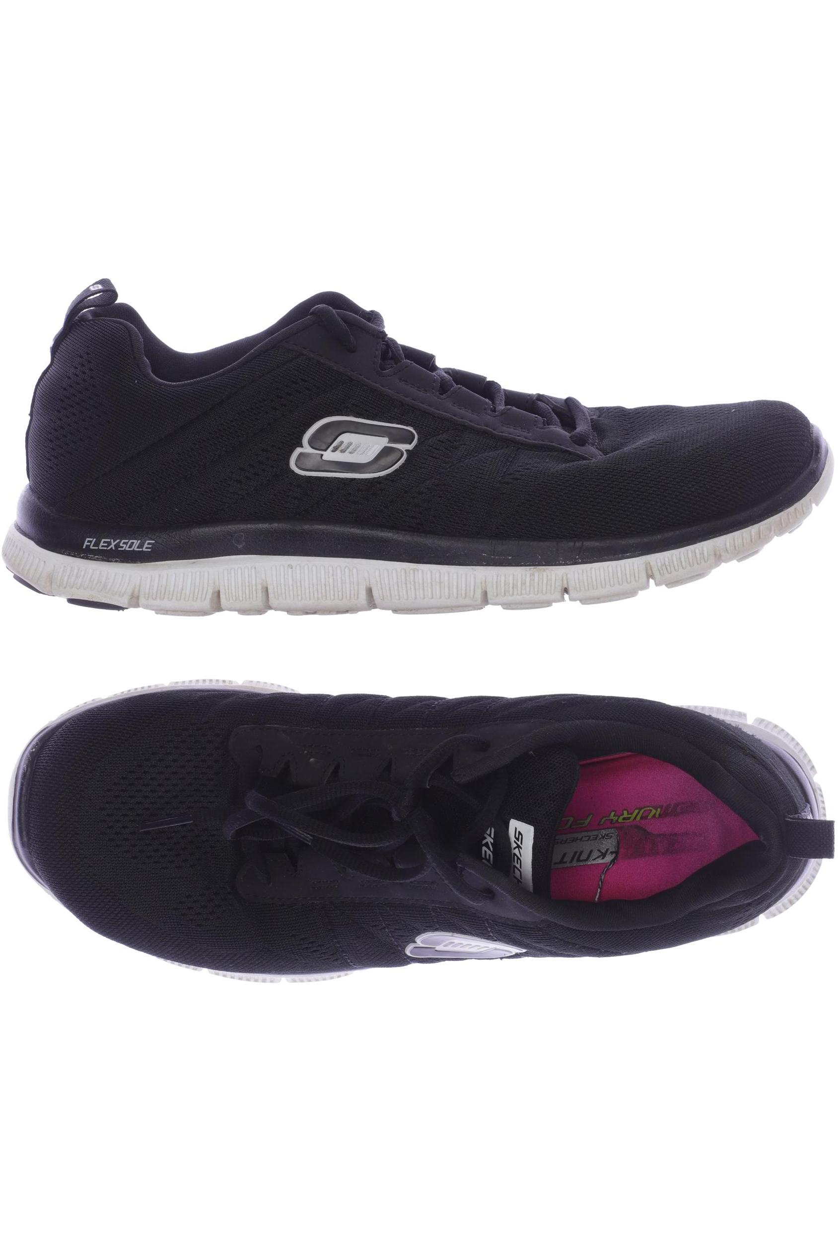 

SKECHERS Damen Sneakers, schwarz