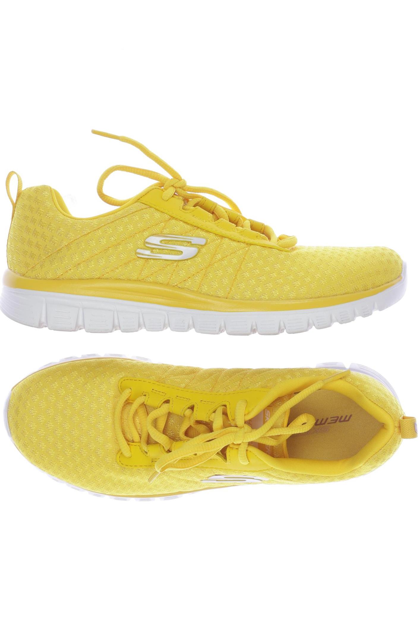 

SKECHERS Damen Sneakers, gelb