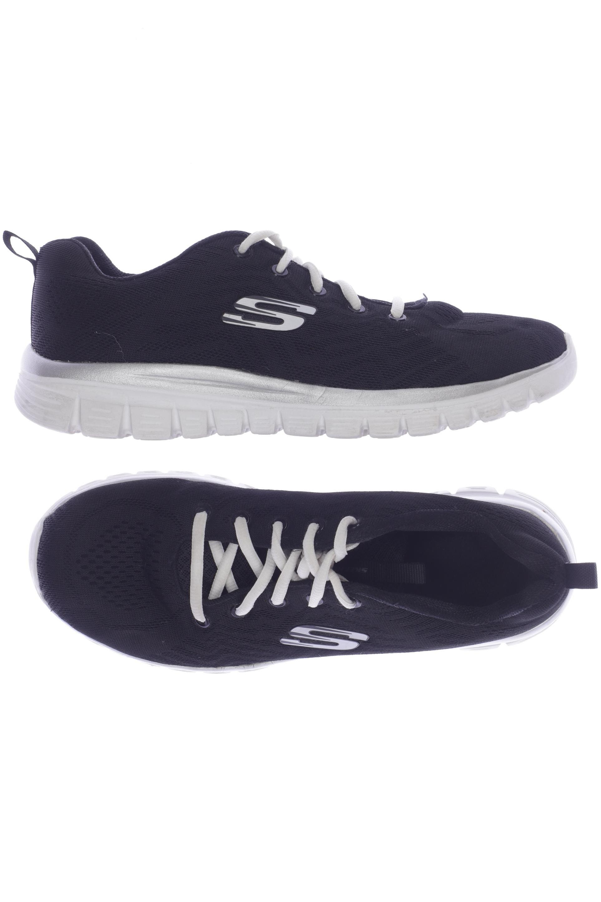 

SKECHERS Damen Sneakers, schwarz