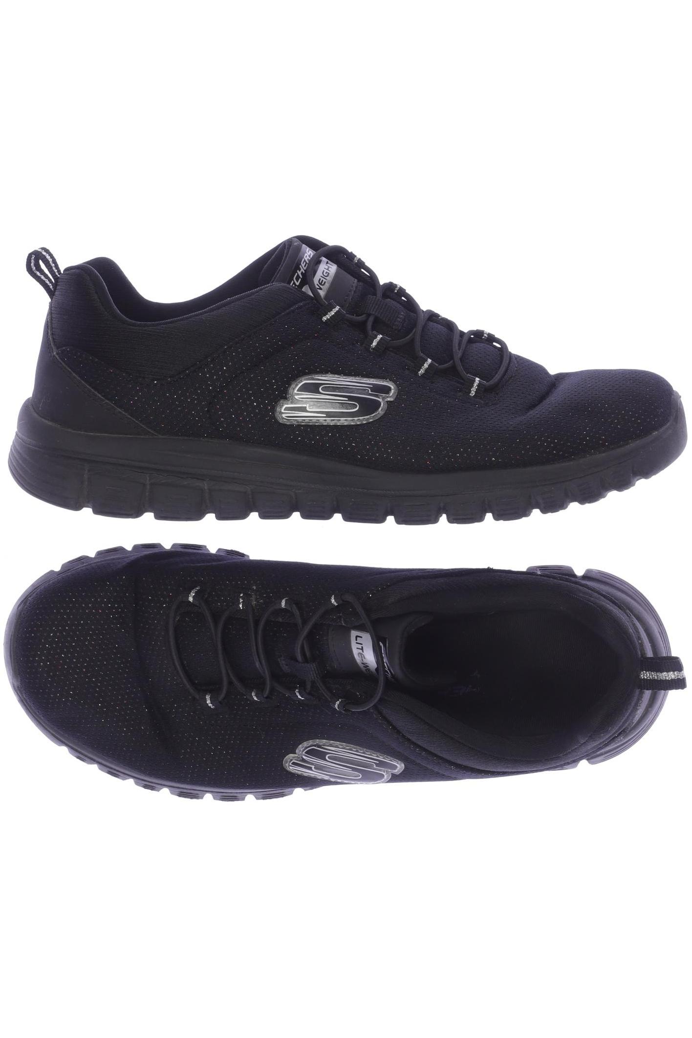

SKECHERS Damen Sneakers, schwarz