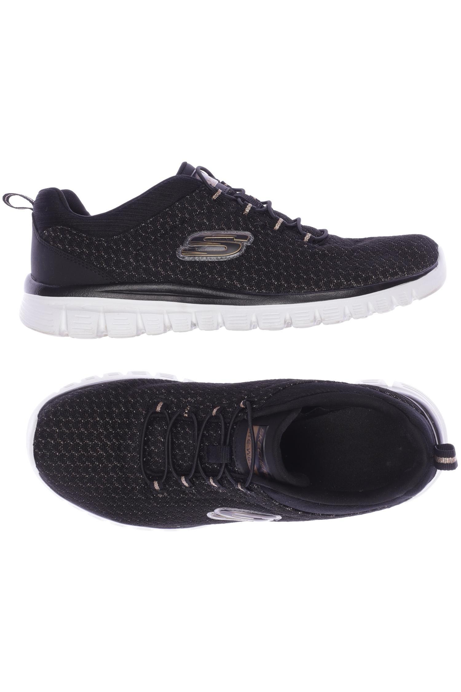 

Skechers Damen Sneakers, schwarz, Gr. 38