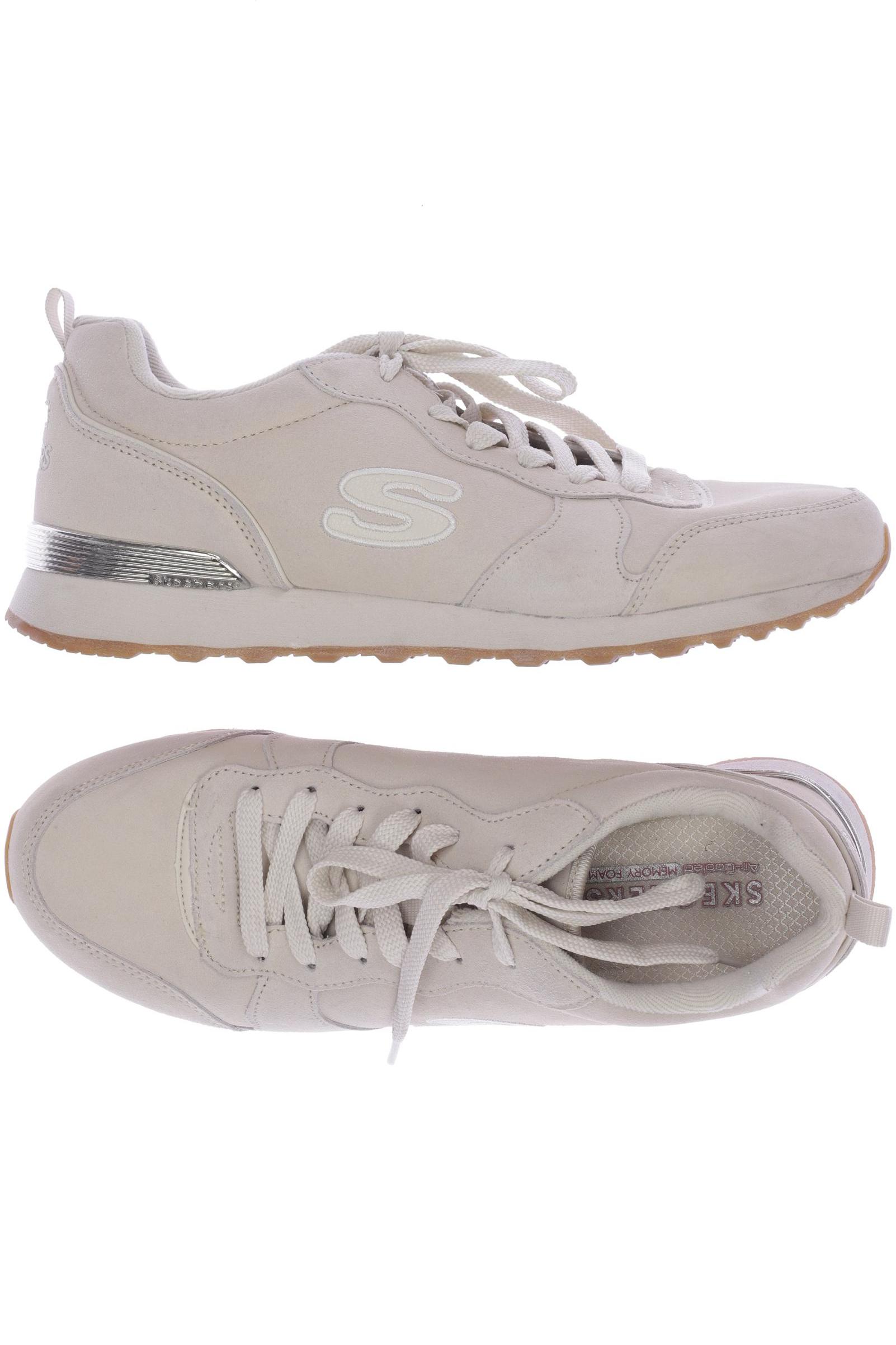 

SKECHERS Damen Sneakers, cremeweiß