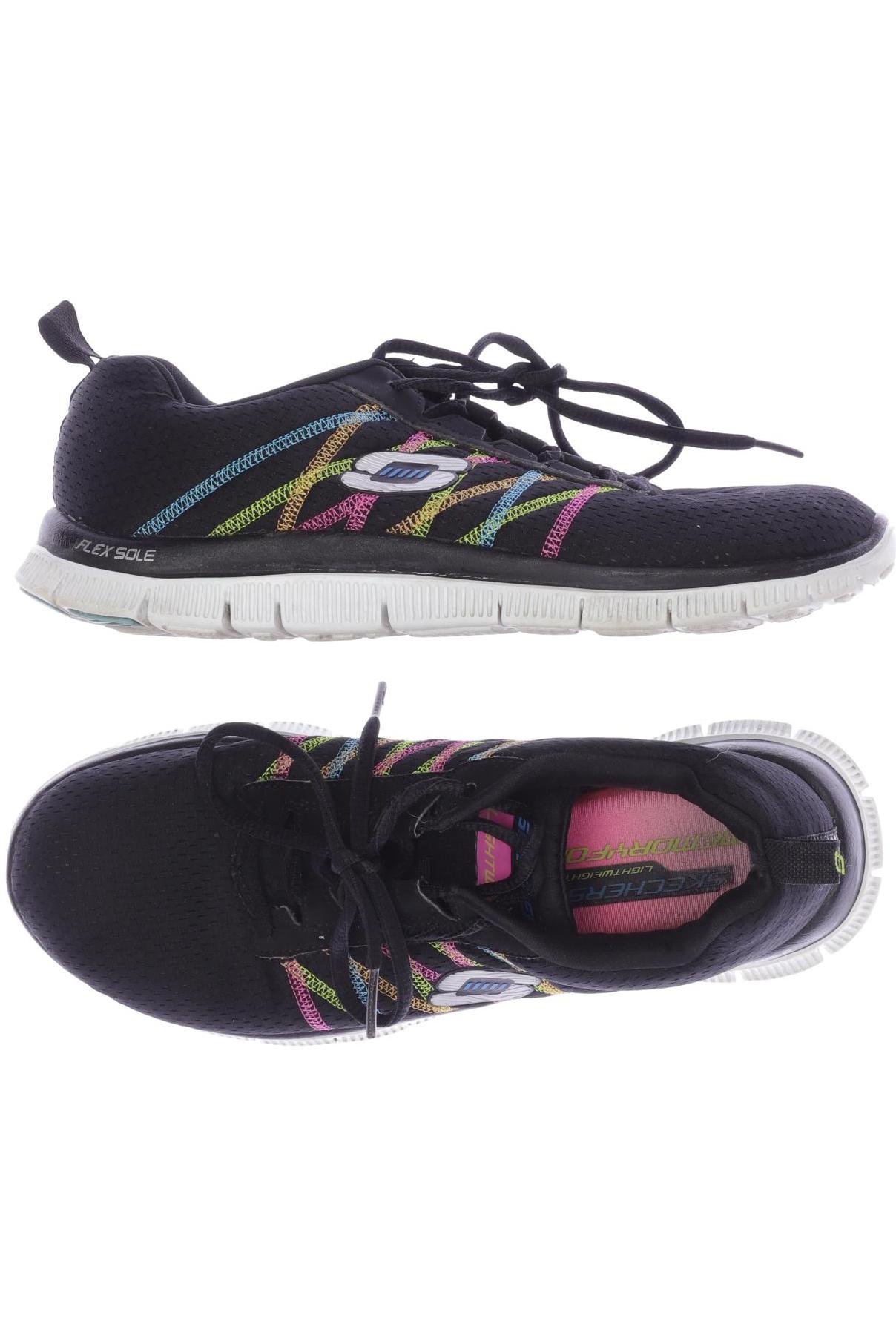 

SKECHERS Damen Sneakers, schwarz