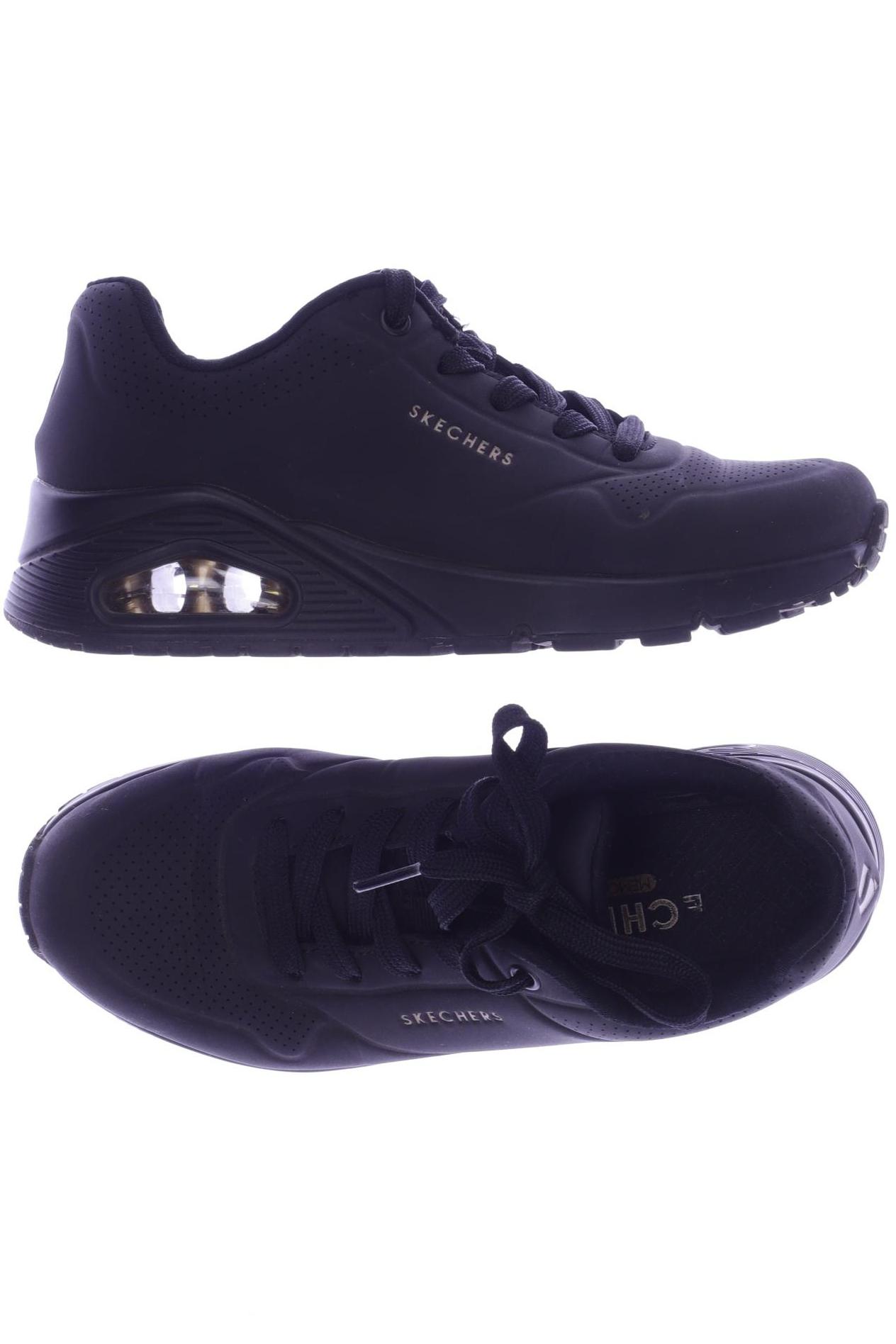 

SKECHERS Damen Sneakers, schwarz