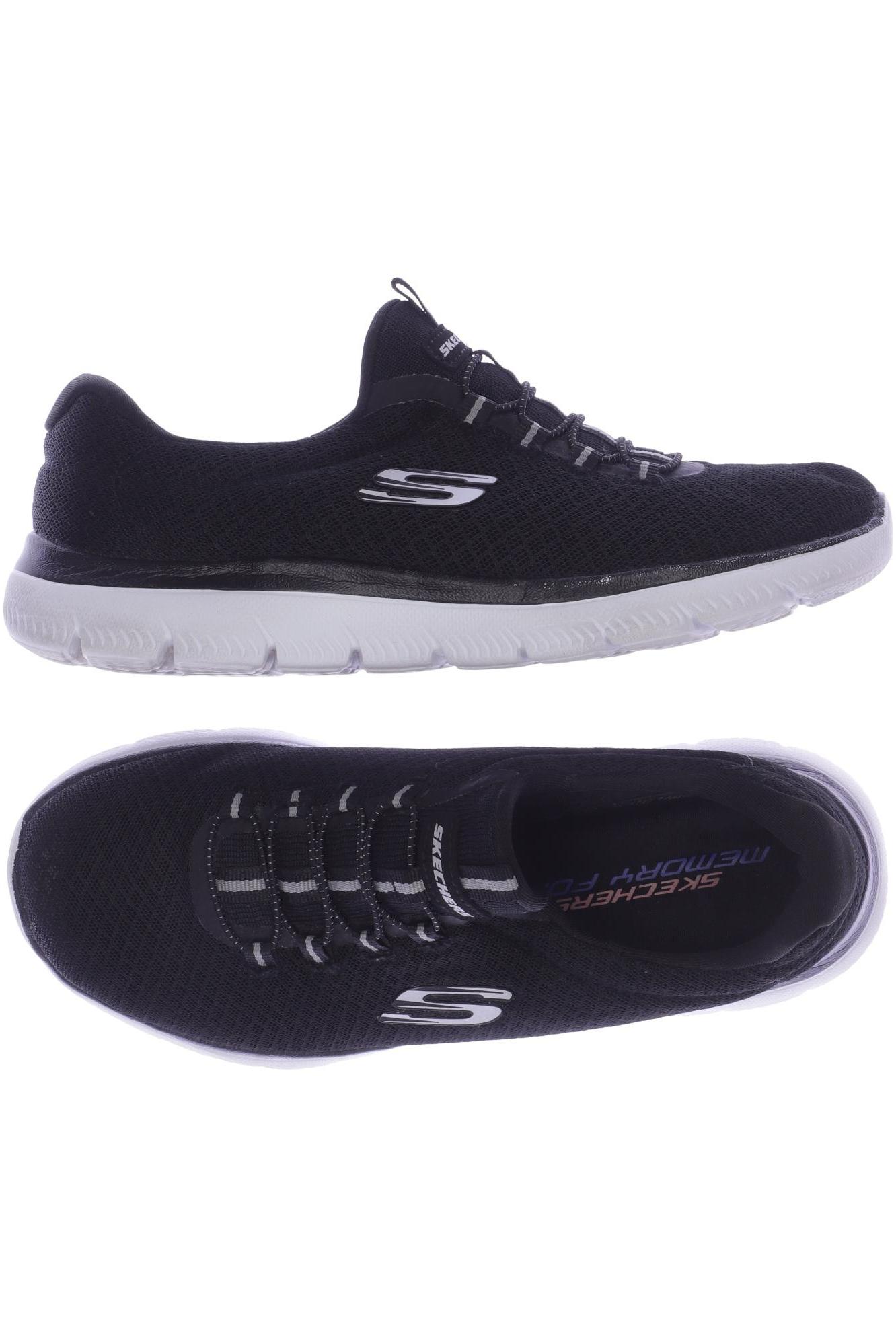 

SKECHERS Damen Sneakers, schwarz