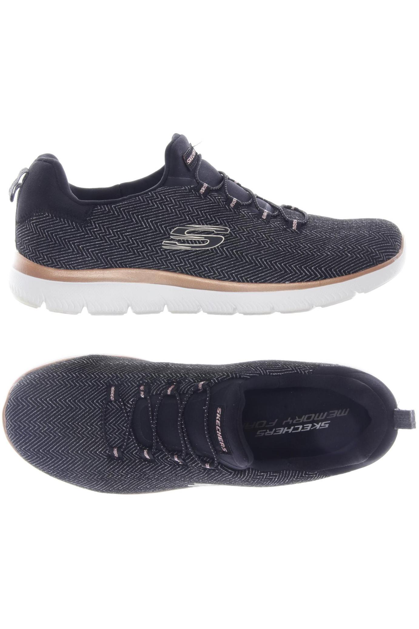 

SKECHERS Damen Sneakers, schwarz