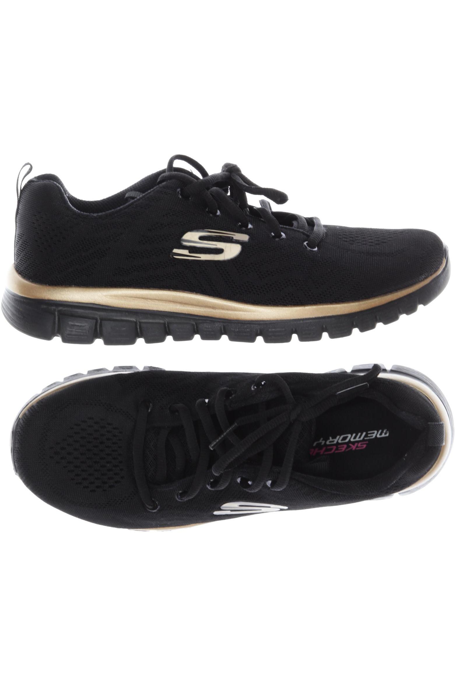 

Skechers Damen Sneakers, schwarz, Gr. 38
