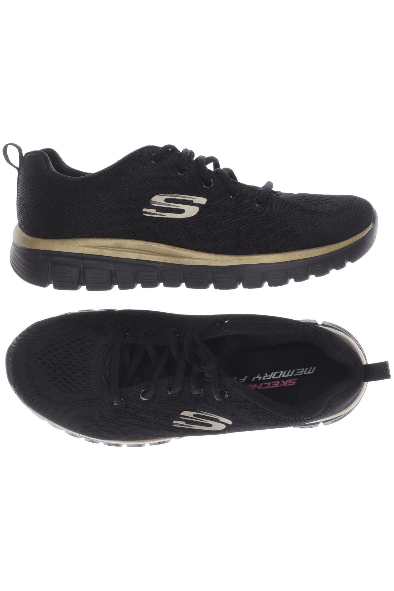 

Skechers Damen Sneakers, schwarz, Gr. 38