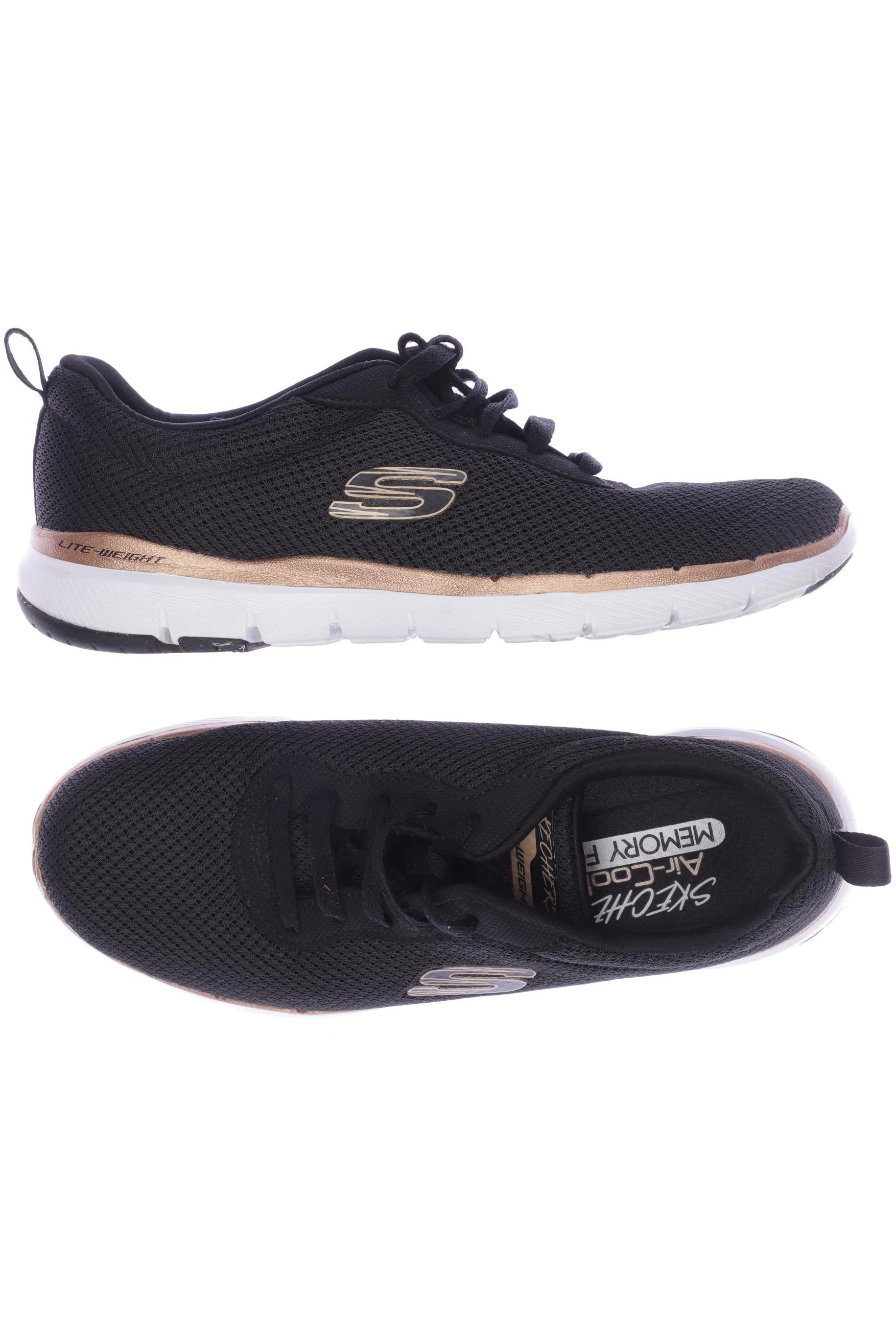 

SKECHERS Damen Sneakers, schwarz