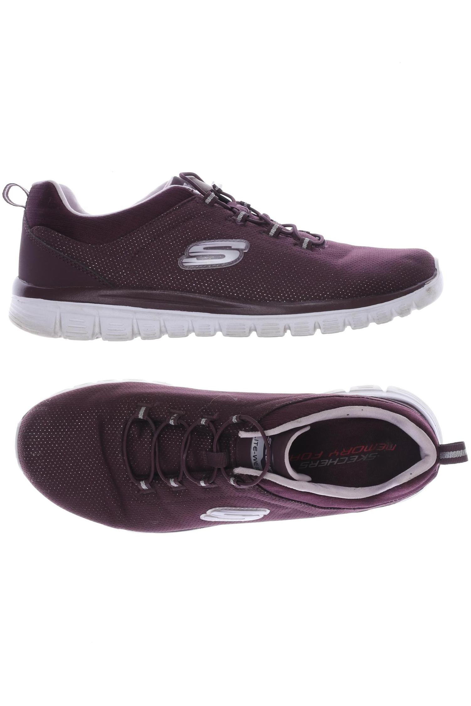 

SKECHERS Damen Sneakers, bordeaux